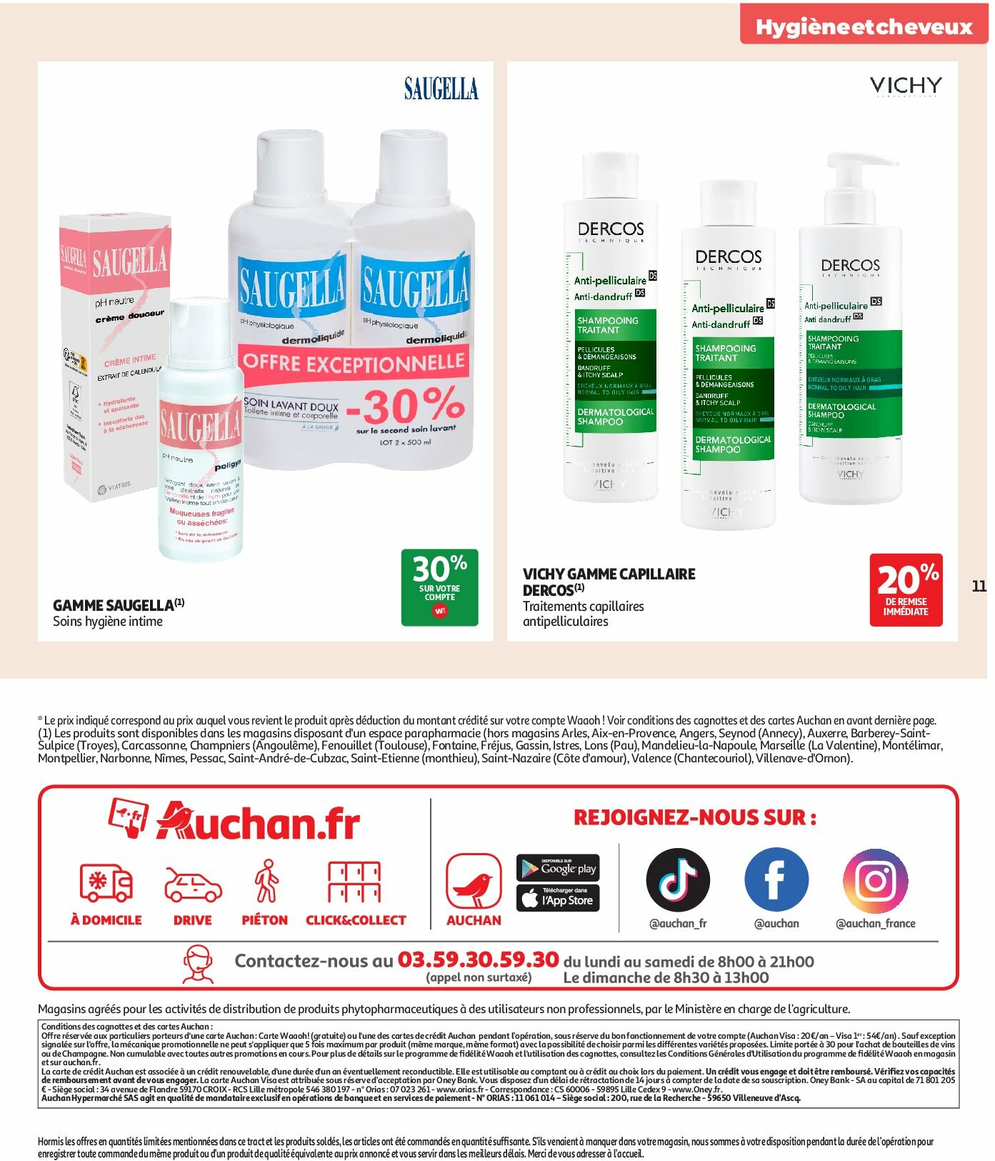 auchan - Auchan - Pour les peaux à tendance économe folder geldig vanaf 02/09 - 22/09 - page: 11