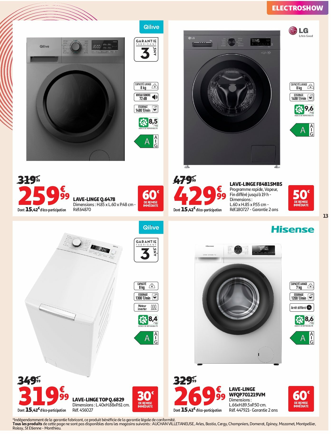 auchan - Auchan - Une rentrée électrisante folder geldig vanaf 02/09 - 14/09 - page: 13