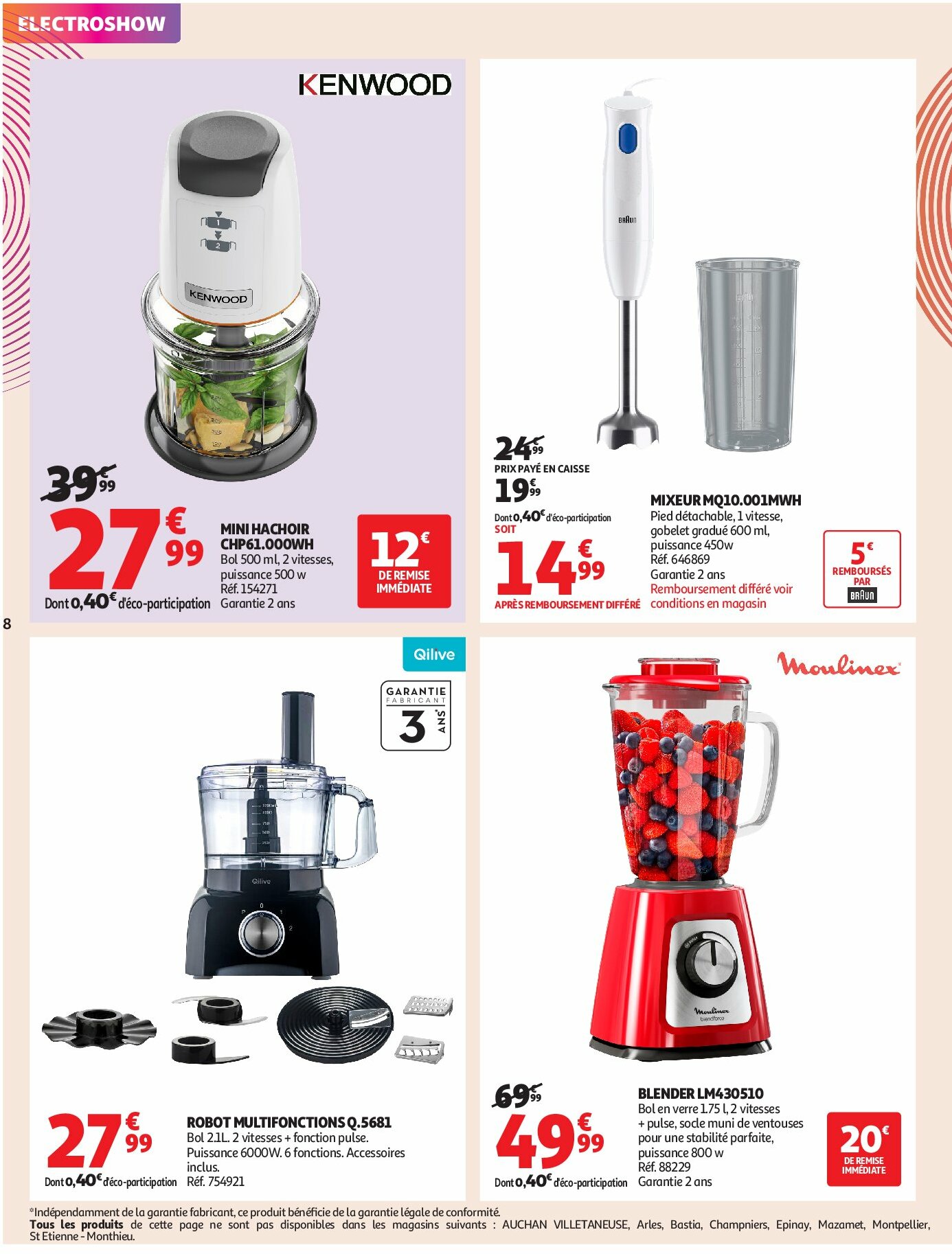 auchan - Auchan - Une rentrée électrisante folder geldig vanaf 02/09 - 14/09 - page: 8