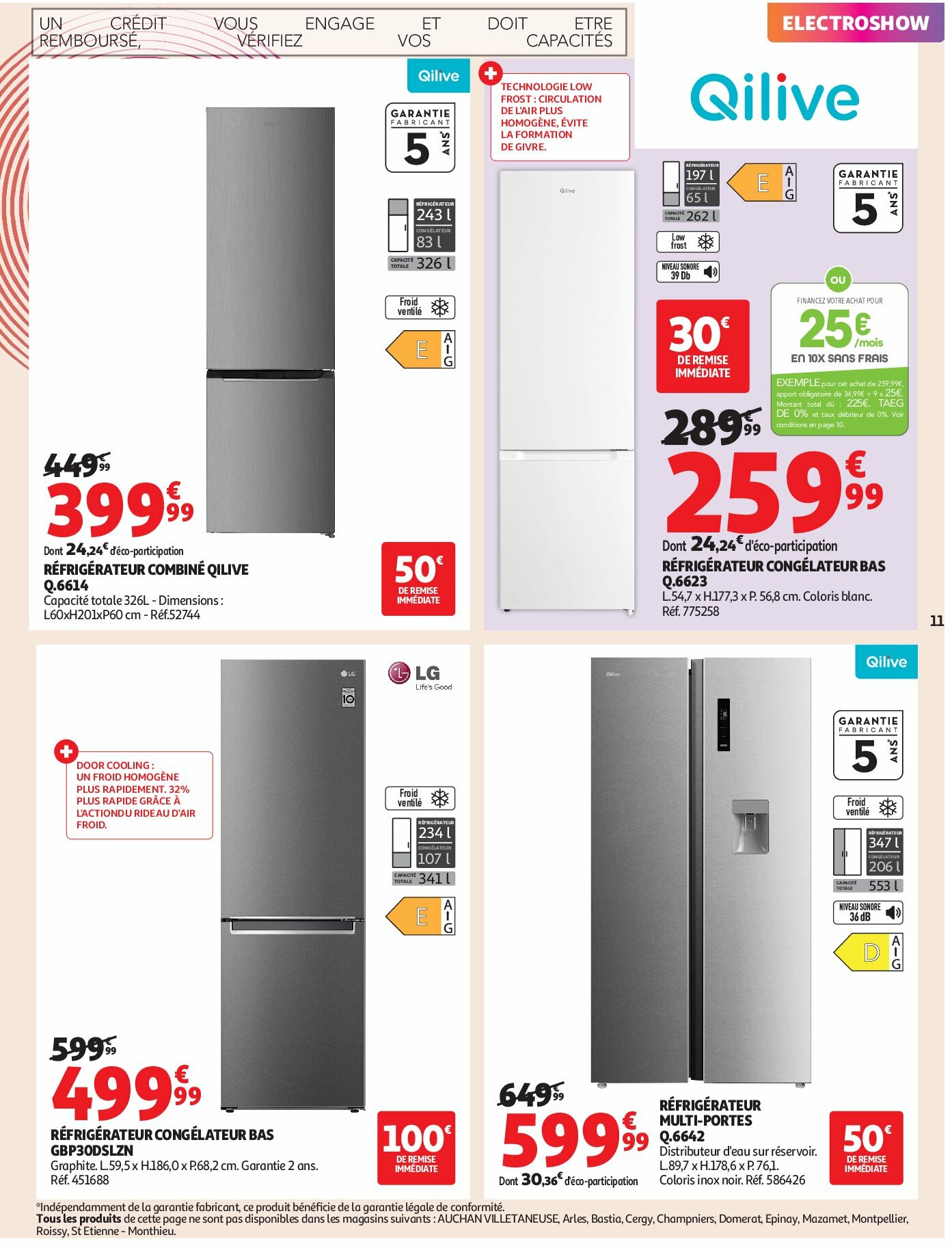 auchan - Auchan - Une rentrée électrisante folder geldig vanaf 02/09 - 14/09 - page: 11