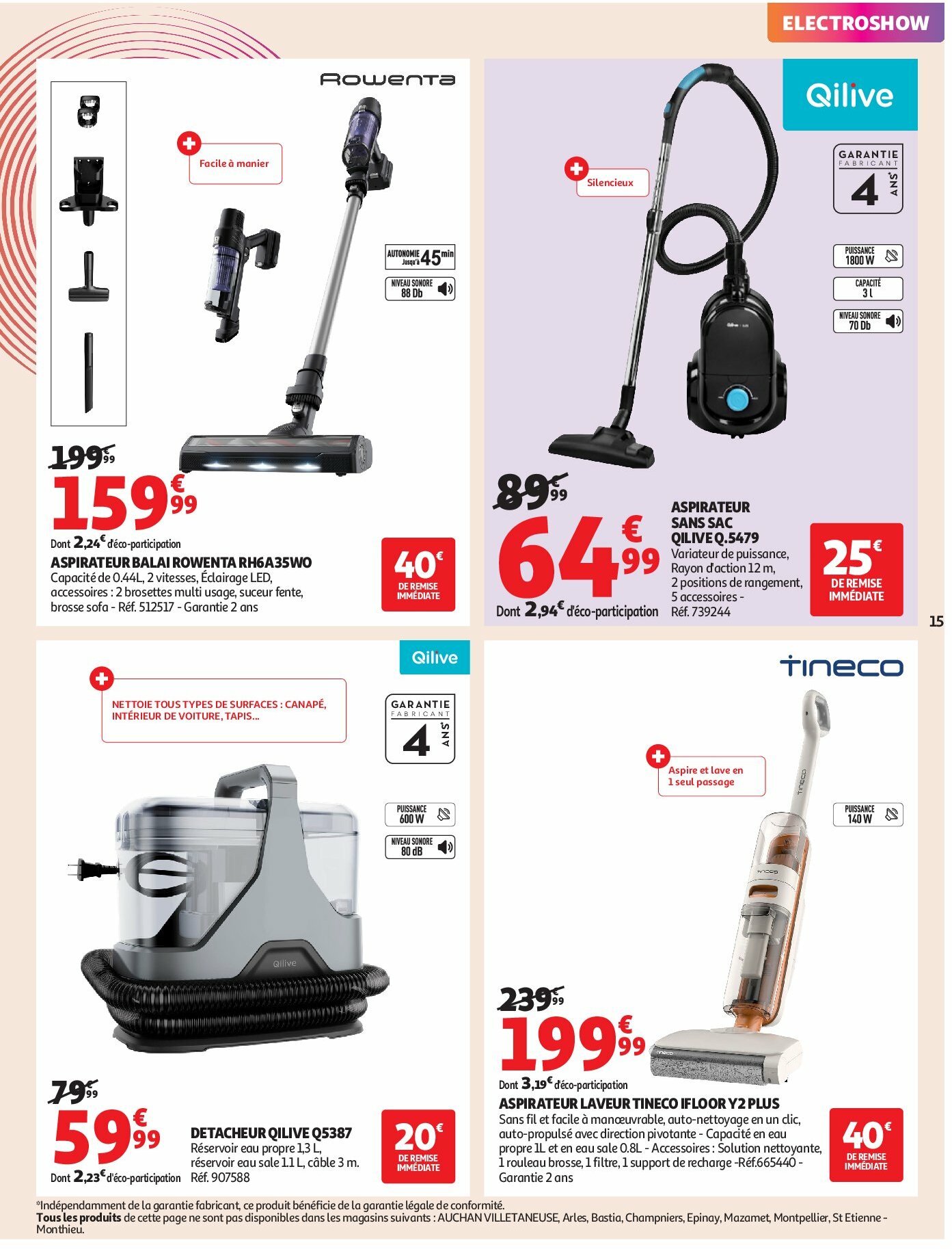 auchan - Auchan - Une rentrée électrisante folder geldig vanaf 02/09 - 14/09 - page: 15