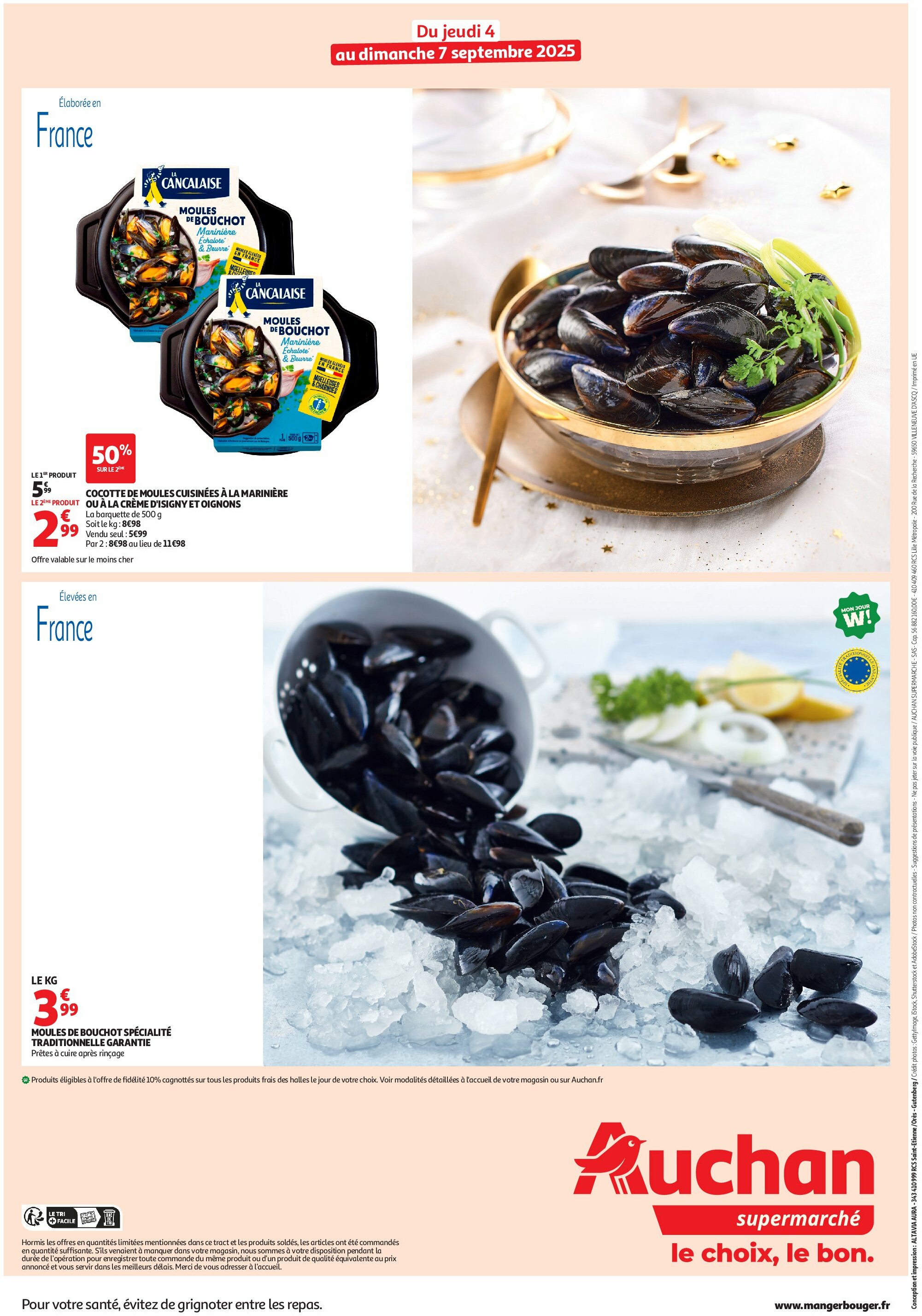 auchan - Auchan supermarché - Les bons plans du week-end dans votre super ! folder geldig vanaf 04/09 - 07/09 - page: 2