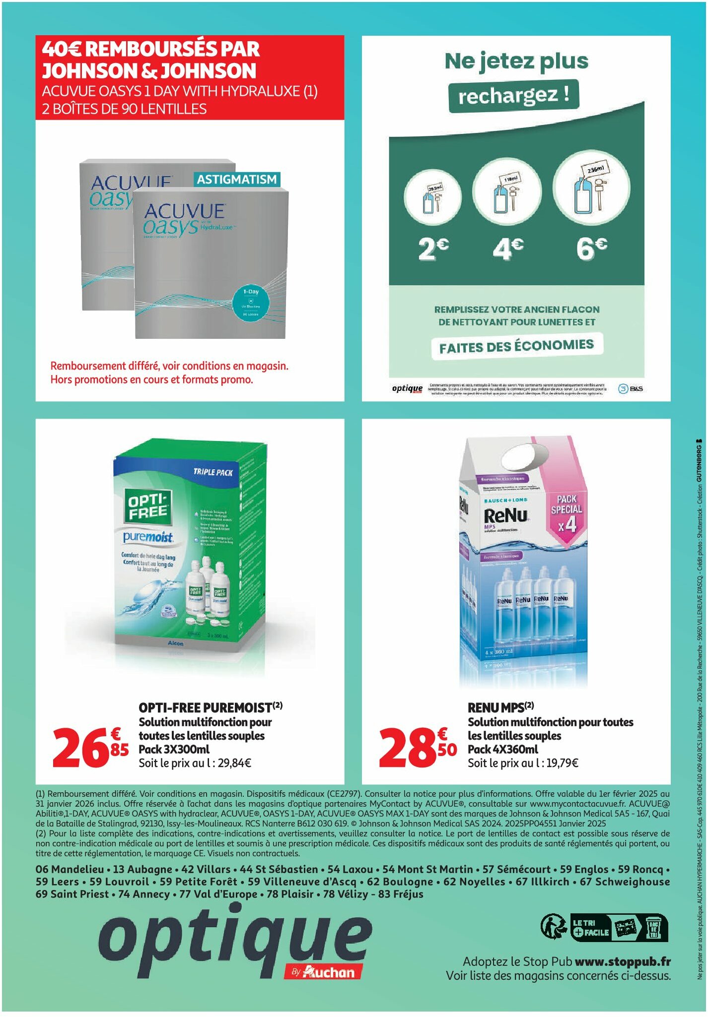 auchan - Auchan - Une remise qui fait plaisir aux yeux ! folder geldig vanaf 01/09 - 31/10 - page: 4