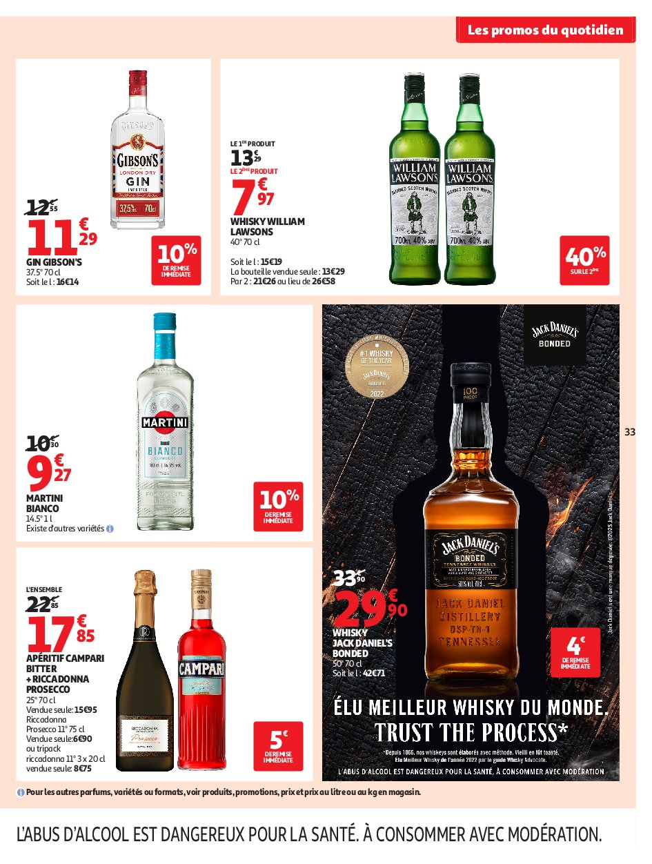 auchan - Auchan - Petits prix écrémés folder geldig vanaf 09/09 - 21/09 - page: 33 auchan - Auchan - Petits prix écrémés folder geldig vanaf 09/09 - 21/09 - page: 33