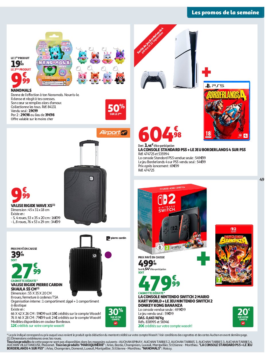 auchan - Auchan - Petits prix écrémés folder geldig vanaf 09/09 - 21/09 - page: 49 auchan - Auchan - Petits prix écrémés folder geldig vanaf 09/09 - 21/09 - page: 49