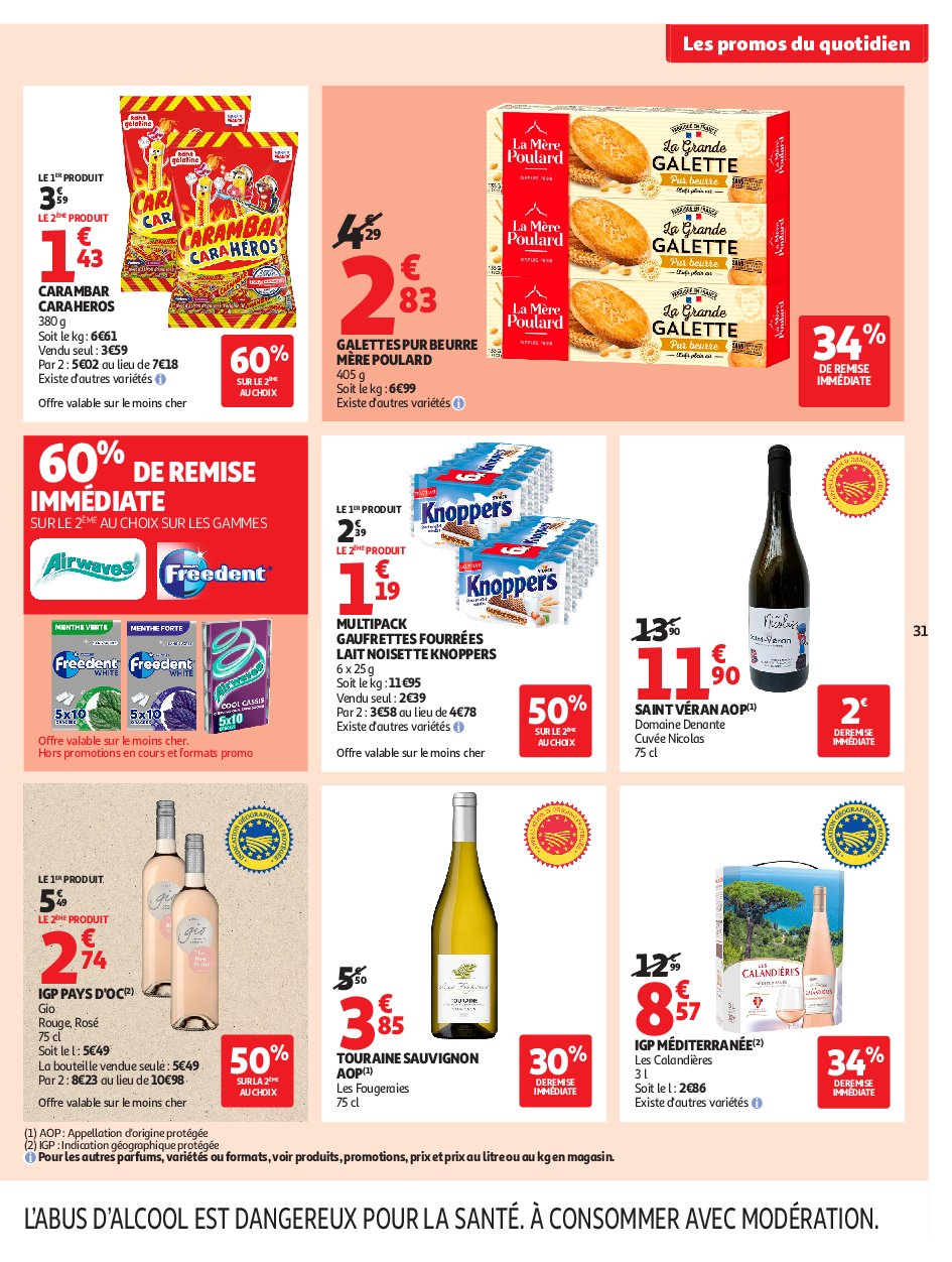 auchan - Auchan - Petits prix écrémés folder geldig vanaf 09/09 - 21/09 - page: 31 auchan - Auchan - Petits prix écrémés folder geldig vanaf 09/09 - 21/09 - page: 31
