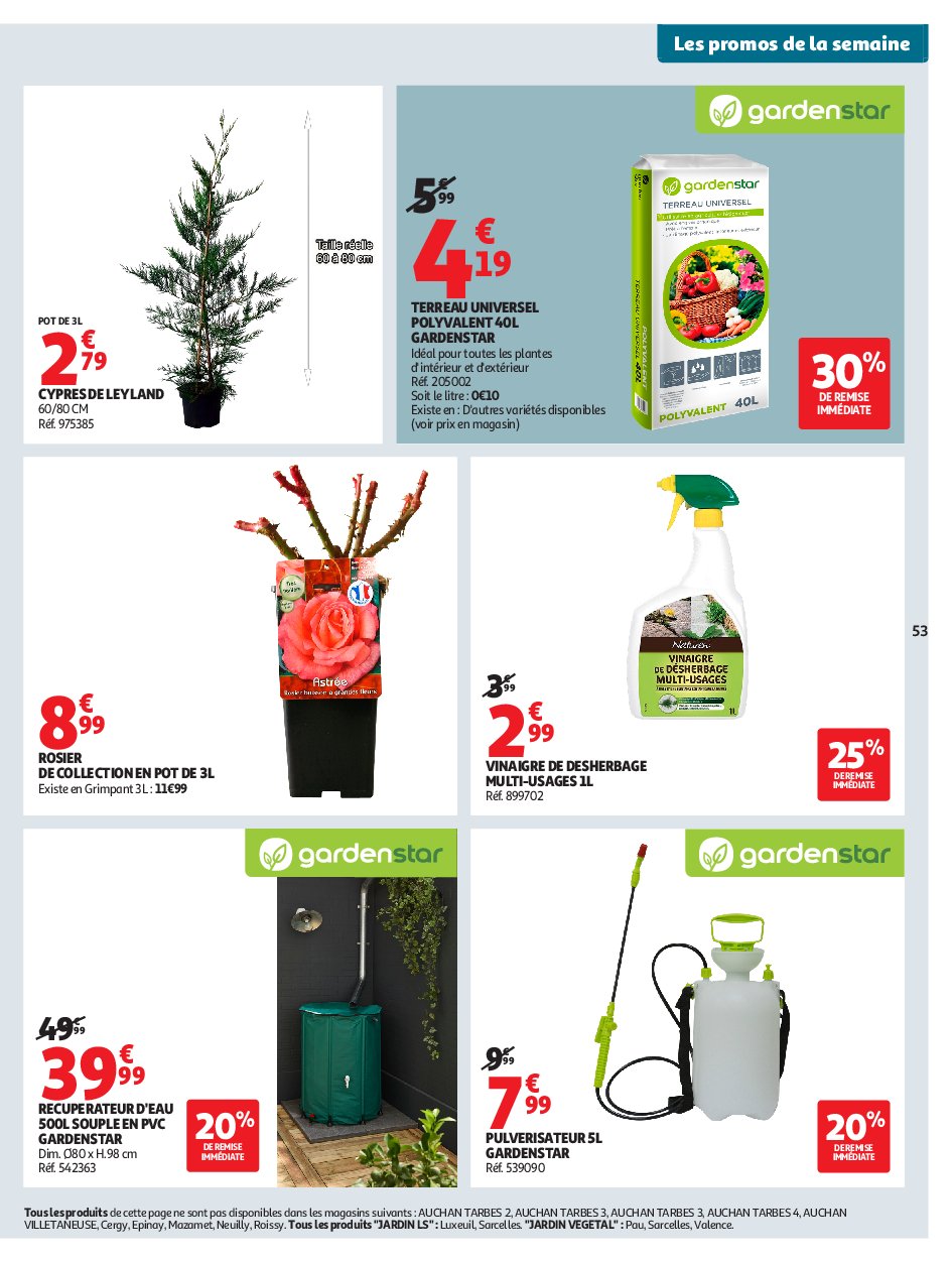 auchan - Auchan - Petits prix écrémés folder geldig vanaf 09/09 - 21/09 - page: 53 auchan - Auchan - Petits prix écrémés folder geldig vanaf 09/09 - 21/09 - page: 53
