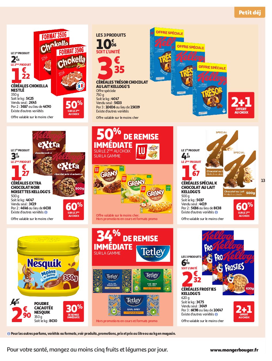 auchan - Auchan - Petits prix écrémés folder geldig vanaf 09/09 - 21/09 - page: 13 auchan - Auchan - Petits prix écrémés folder geldig vanaf 09/09 - 21/09 - page: 13