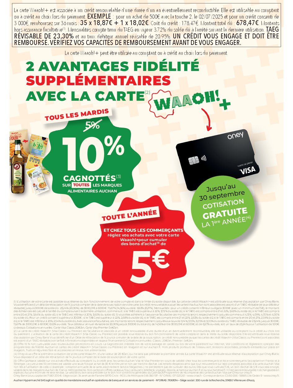 auchan - Auchan - Petits prix écrémés folder geldig vanaf 09/09 - 21/09 - page: 60 auchan - Auchan - Petits prix écrémés folder geldig vanaf 09/09 - 21/09 - page: 60