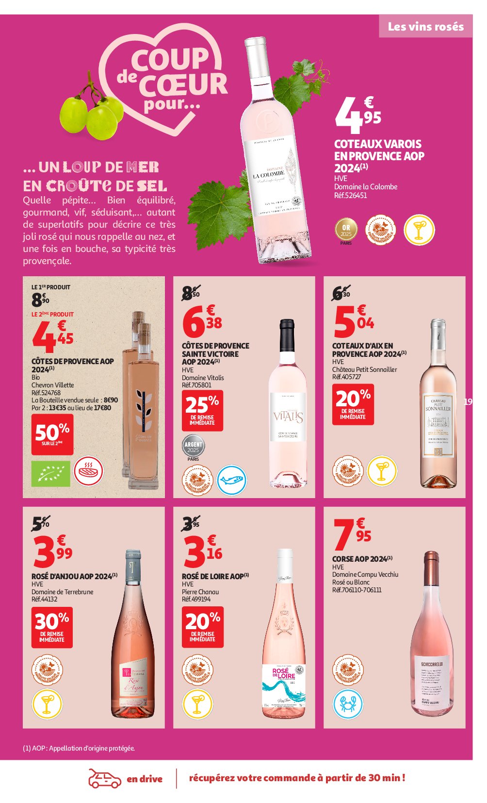 auchan - Auchan supermarché - Foire aux Vins folder geldig vanaf 09/09 - 27/09 - page: 19