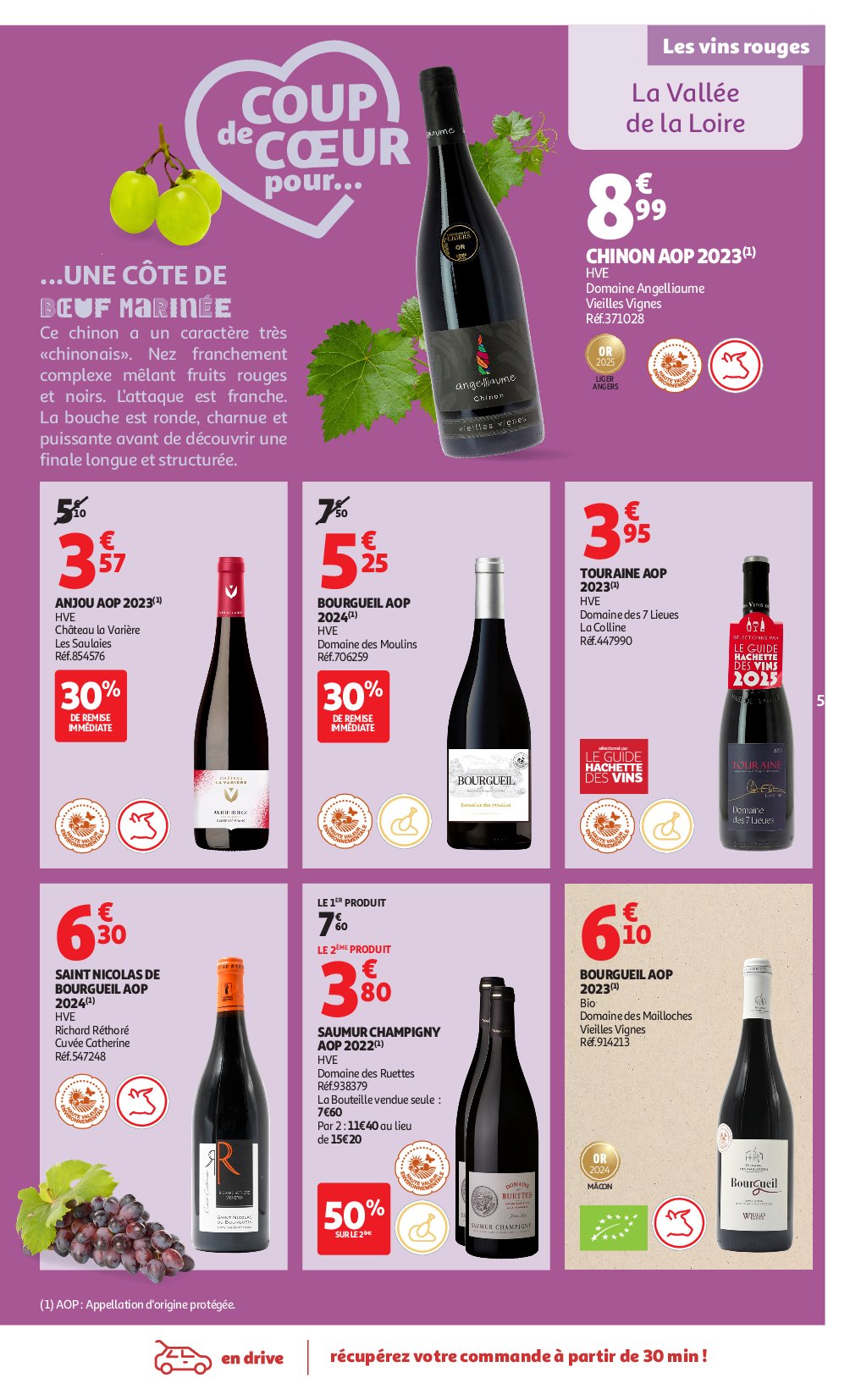 auchan - Auchan supermarché - Foire aux Vins folder geldig vanaf 09/09 - 27/09 - page: 5