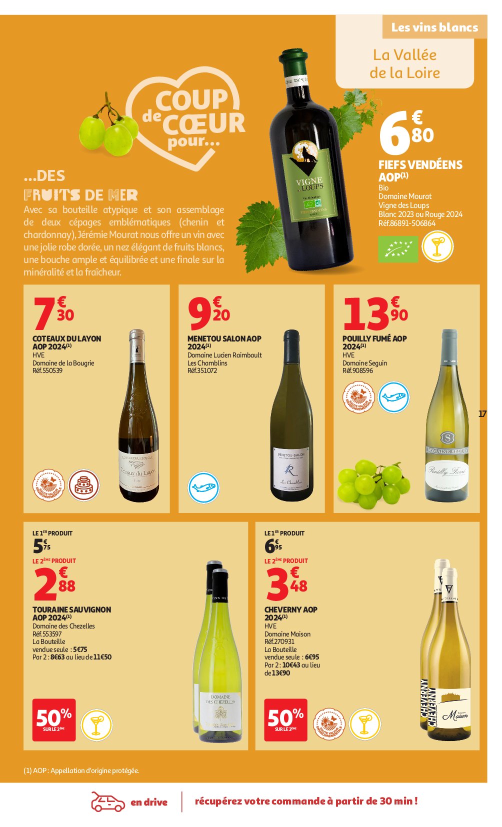 auchan - Auchan supermarché - Foire aux Vins folder geldig vanaf 09/09 - 27/09 - page: 17