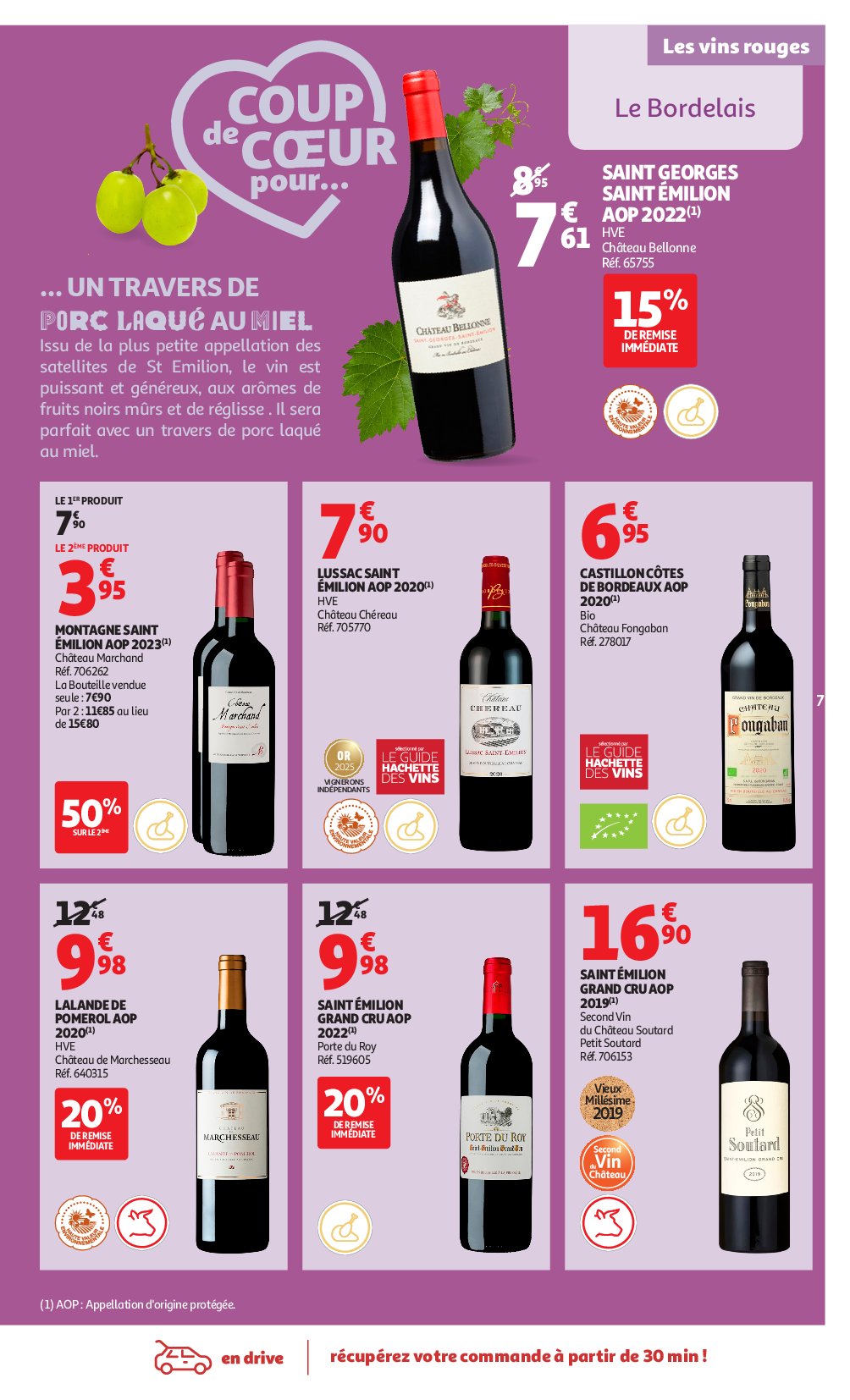 auchan - Auchan supermarché - Foire aux Vins folder geldig vanaf 09/09 - 27/09 - page: 7