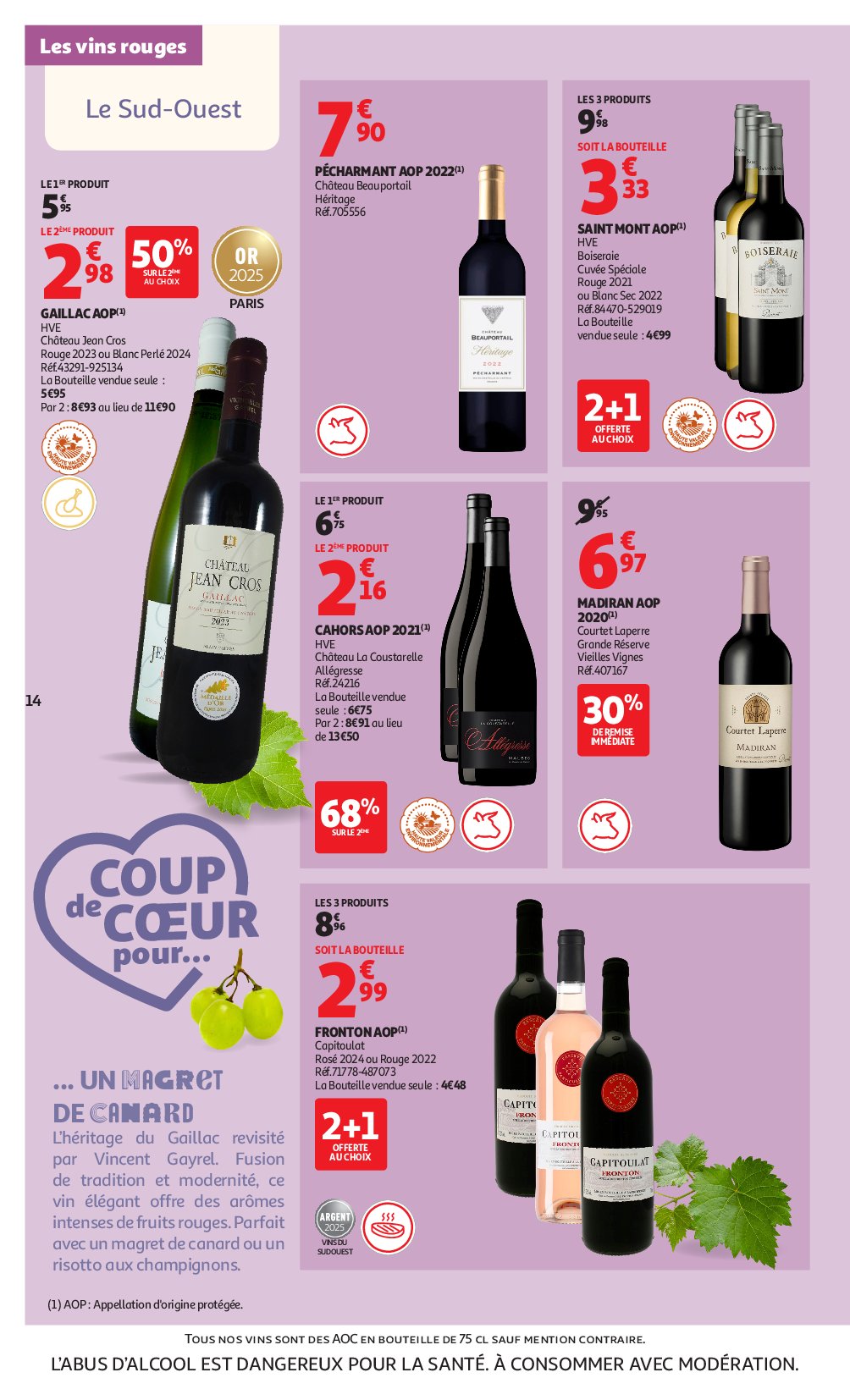 auchan - Auchan supermarché - Foire aux Vins folder geldig vanaf 09/09 - 27/09 - page: 14