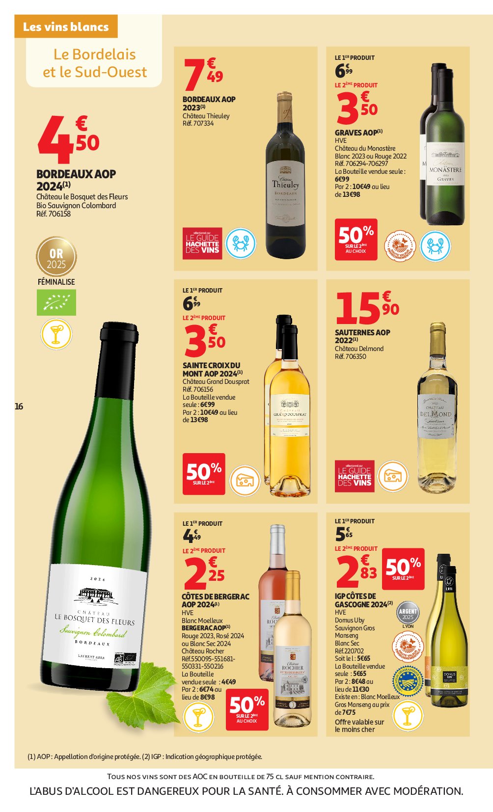 auchan - Auchan supermarché - Foire aux Vins folder geldig vanaf 09/09 - 27/09 - page: 16