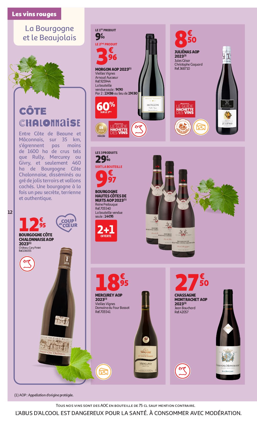 auchan - Auchan supermarché - Foire aux Vins folder geldig vanaf 09/09 - 27/09 - page: 12