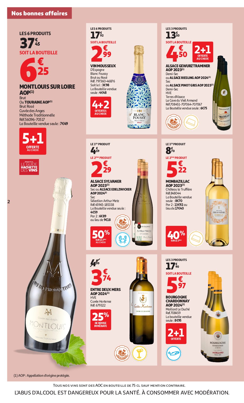 auchan - Auchan supermarché - Foire aux Vins folder geldig vanaf 09/09 - 27/09 - page: 2