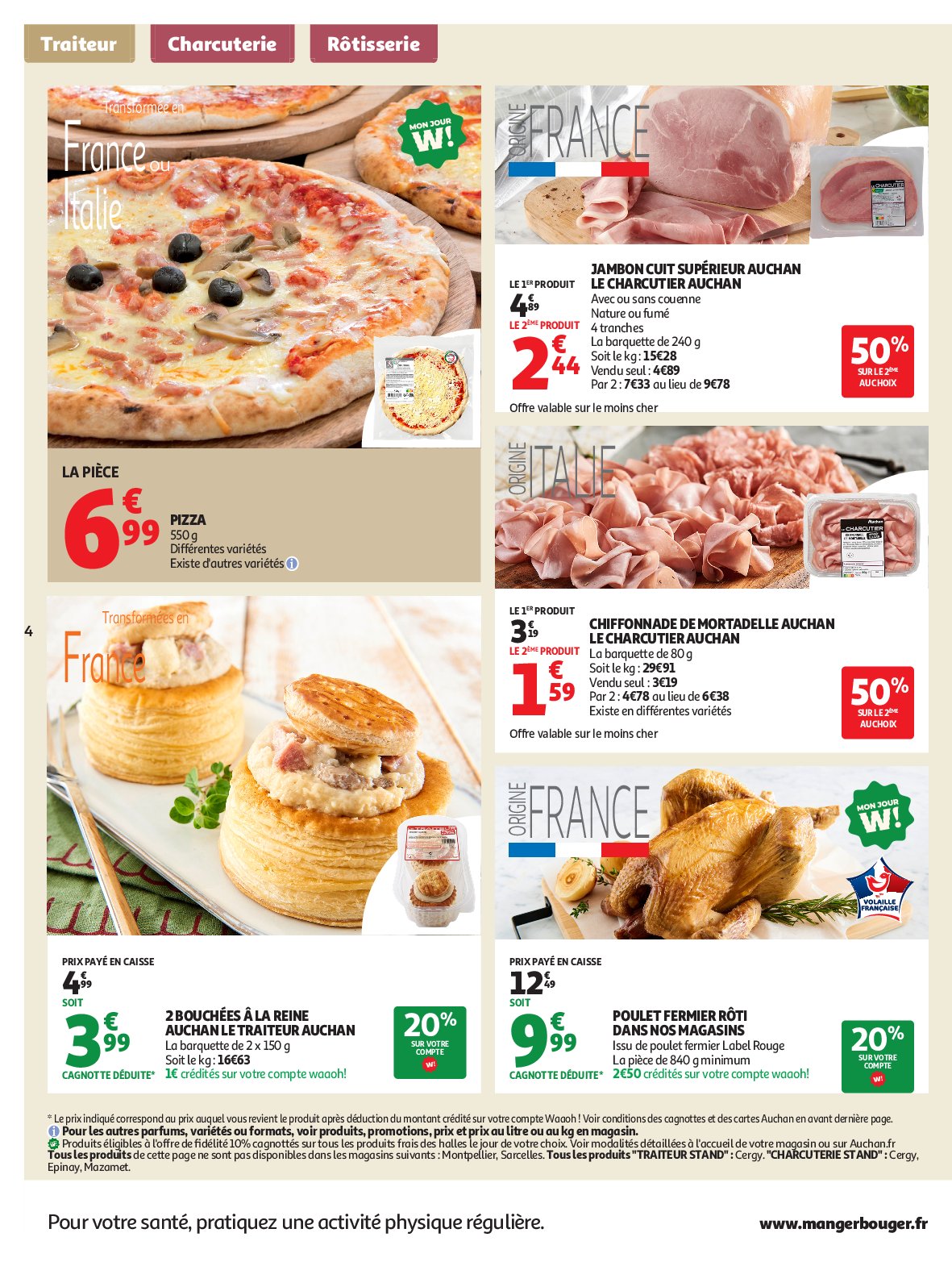 auchan - Auchan supermarché - Le frais, le bon moins cher folder geldig vanaf 09/09 - 13/09 - page: 4