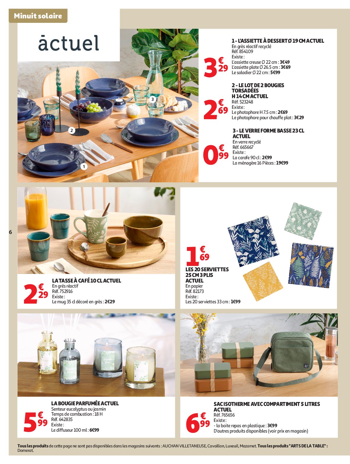 auchan - Auchan - Tout pour la déco : changez de style à l'intérieur folder geldig vanaf 09/09 - 26/10 - page: 6