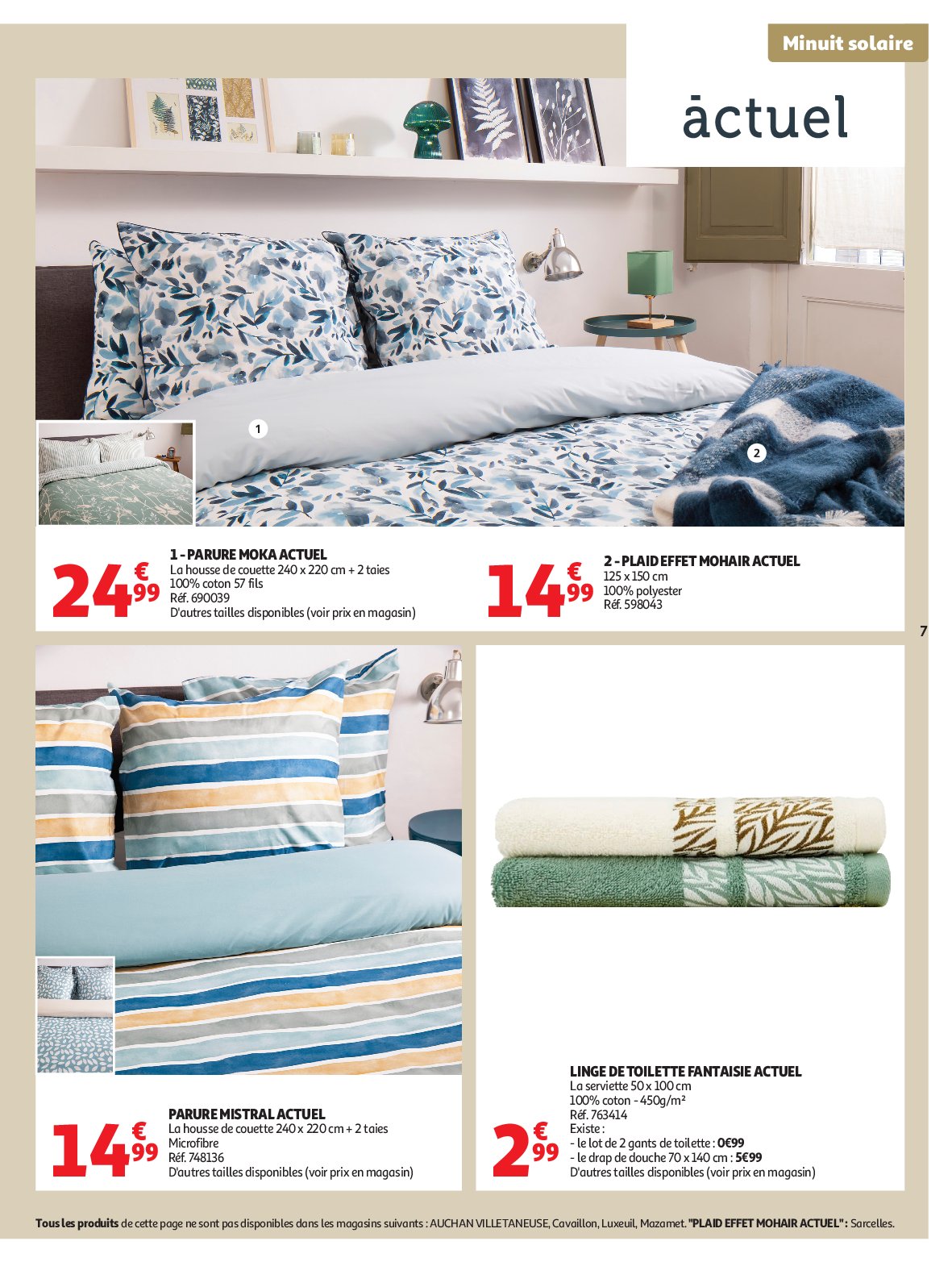 auchan - Auchan - Tout pour la déco : changez de style à l'intérieur folder geldig vanaf 09/09 - 26/10 - page: 7