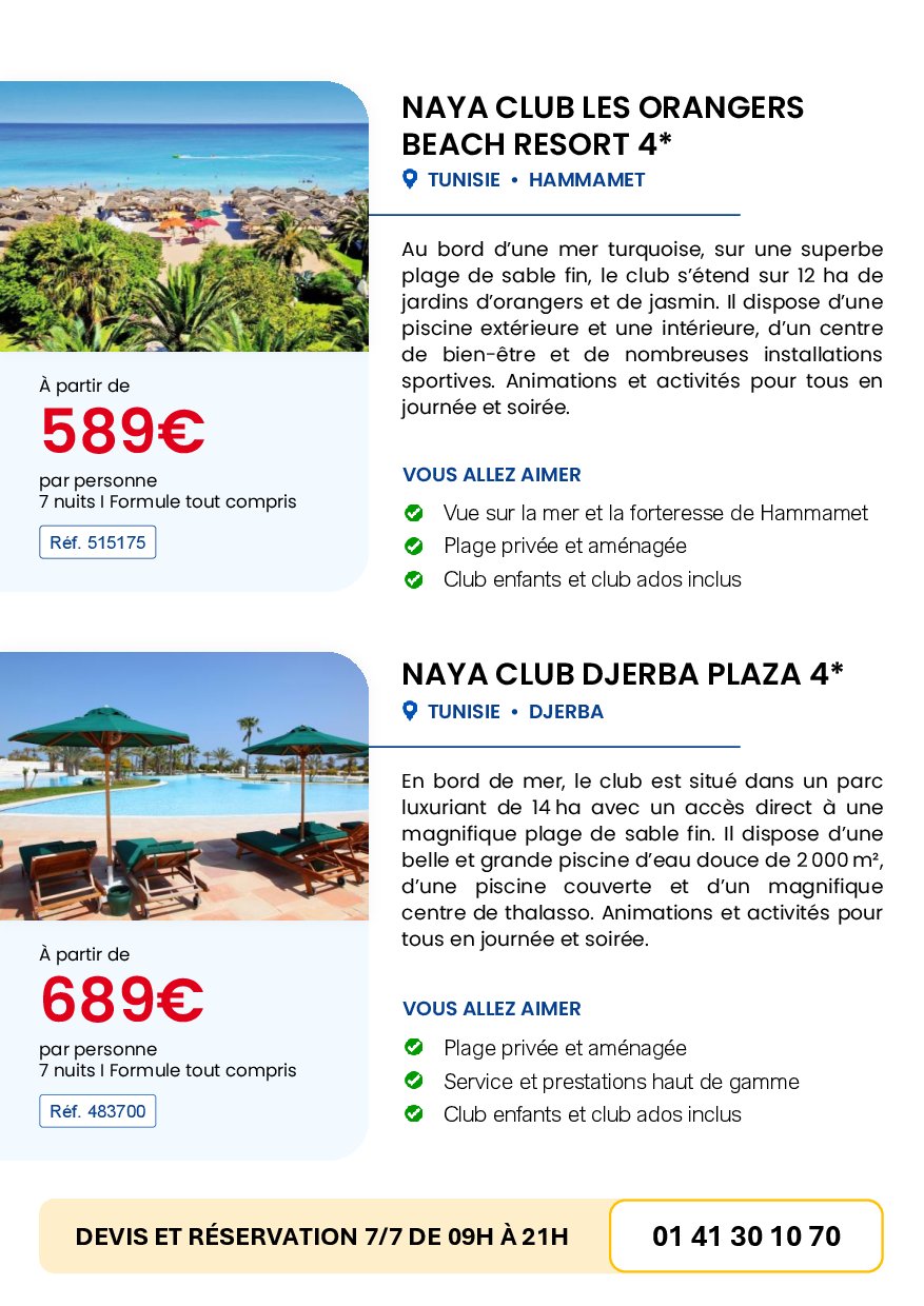 auchan - Auchan voyages - bons plans vacances ! folder geldig vanaf 01/09 - 30/09 - page: 5