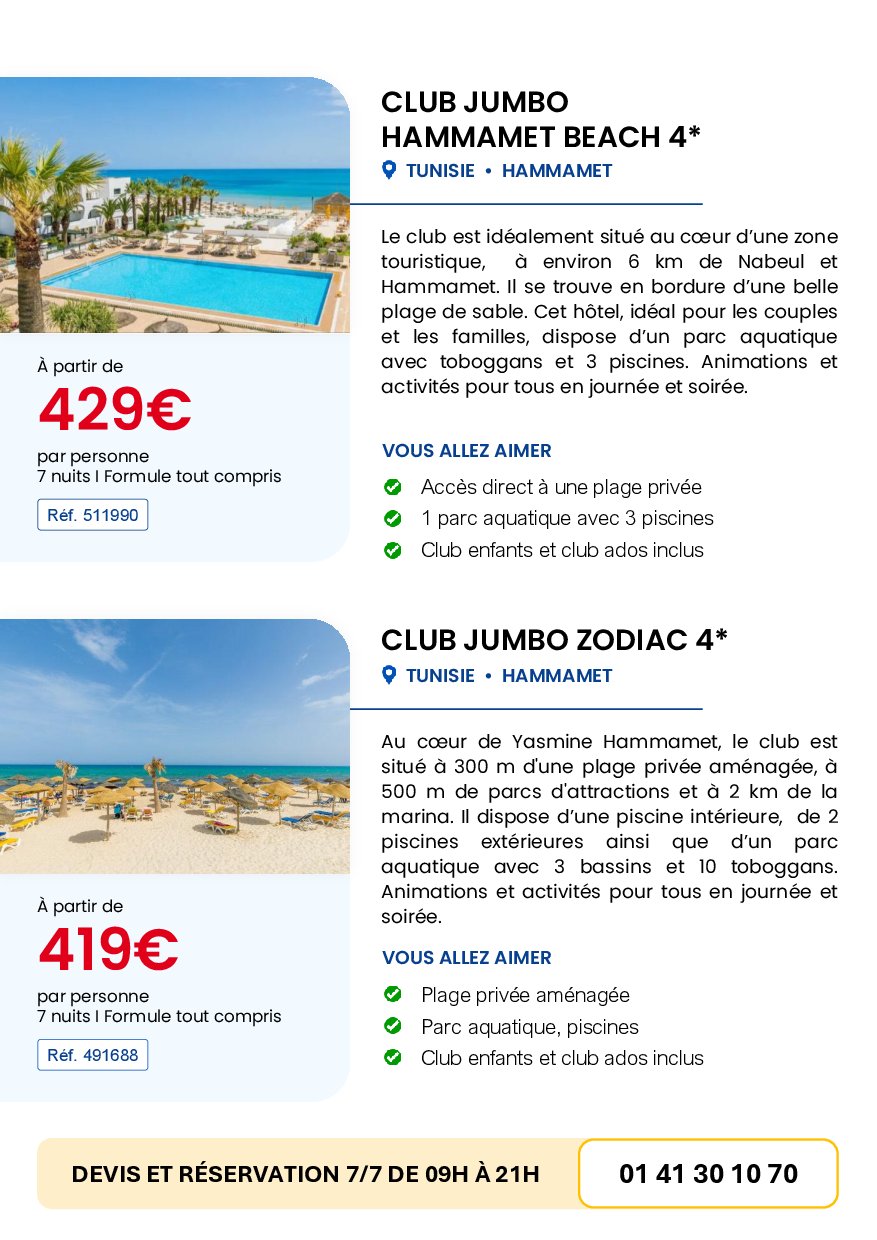 auchan - Auchan voyages - bons plans vacances ! folder geldig vanaf 01/09 - 30/09 - page: 6