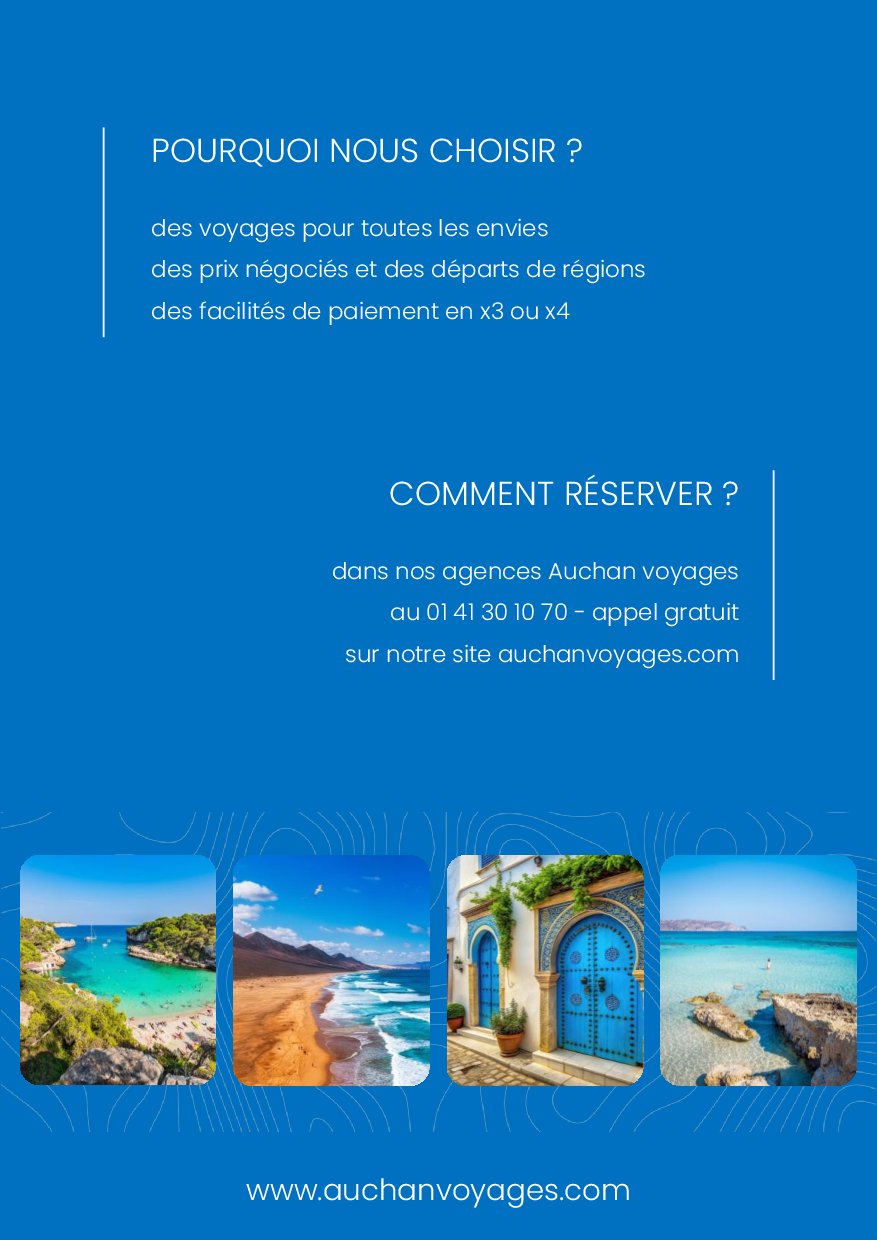 auchan - Auchan voyages - bons plans vacances ! folder geldig vanaf 01/09 - 30/09 - page: 10
