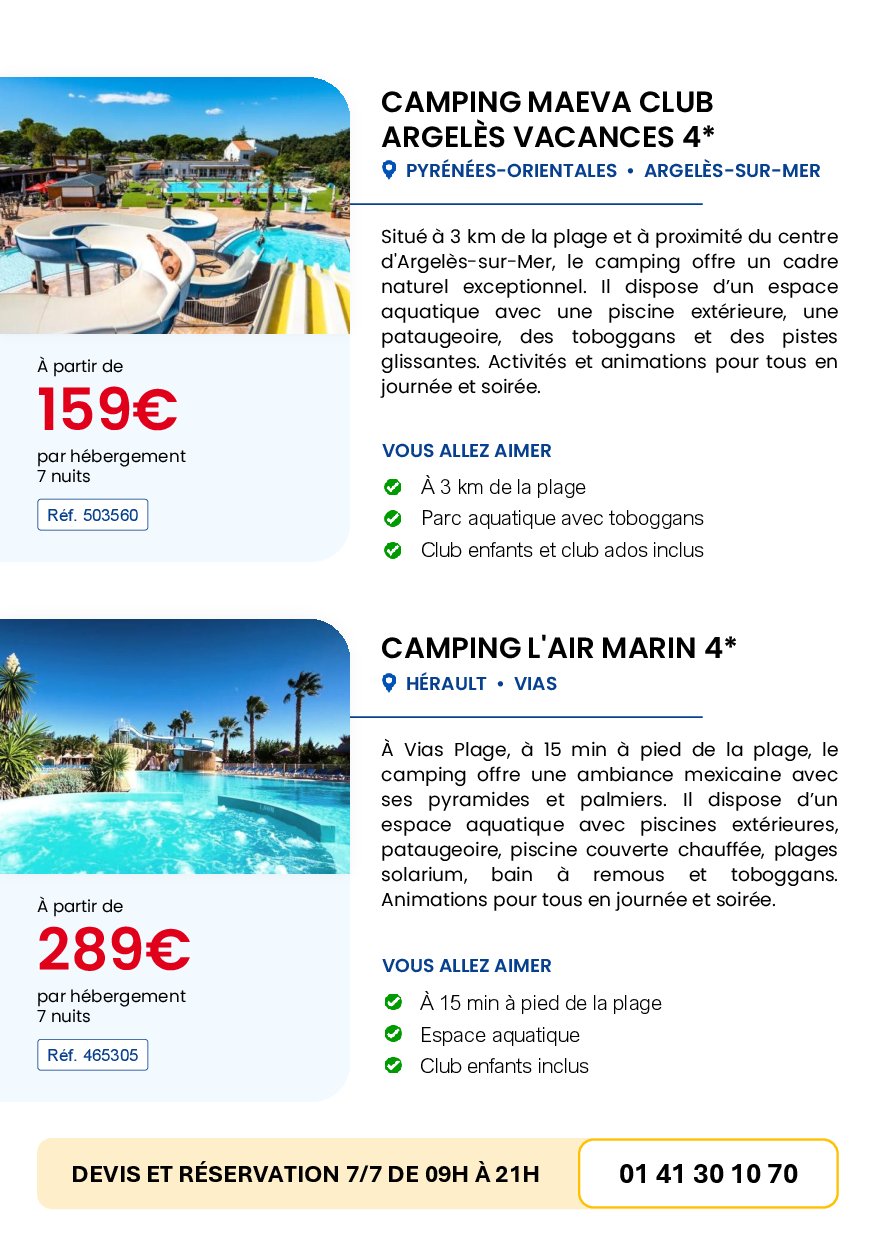 auchan - Auchan voyages - bons plans vacances ! folder geldig vanaf 01/09 - 30/09 - page: 2