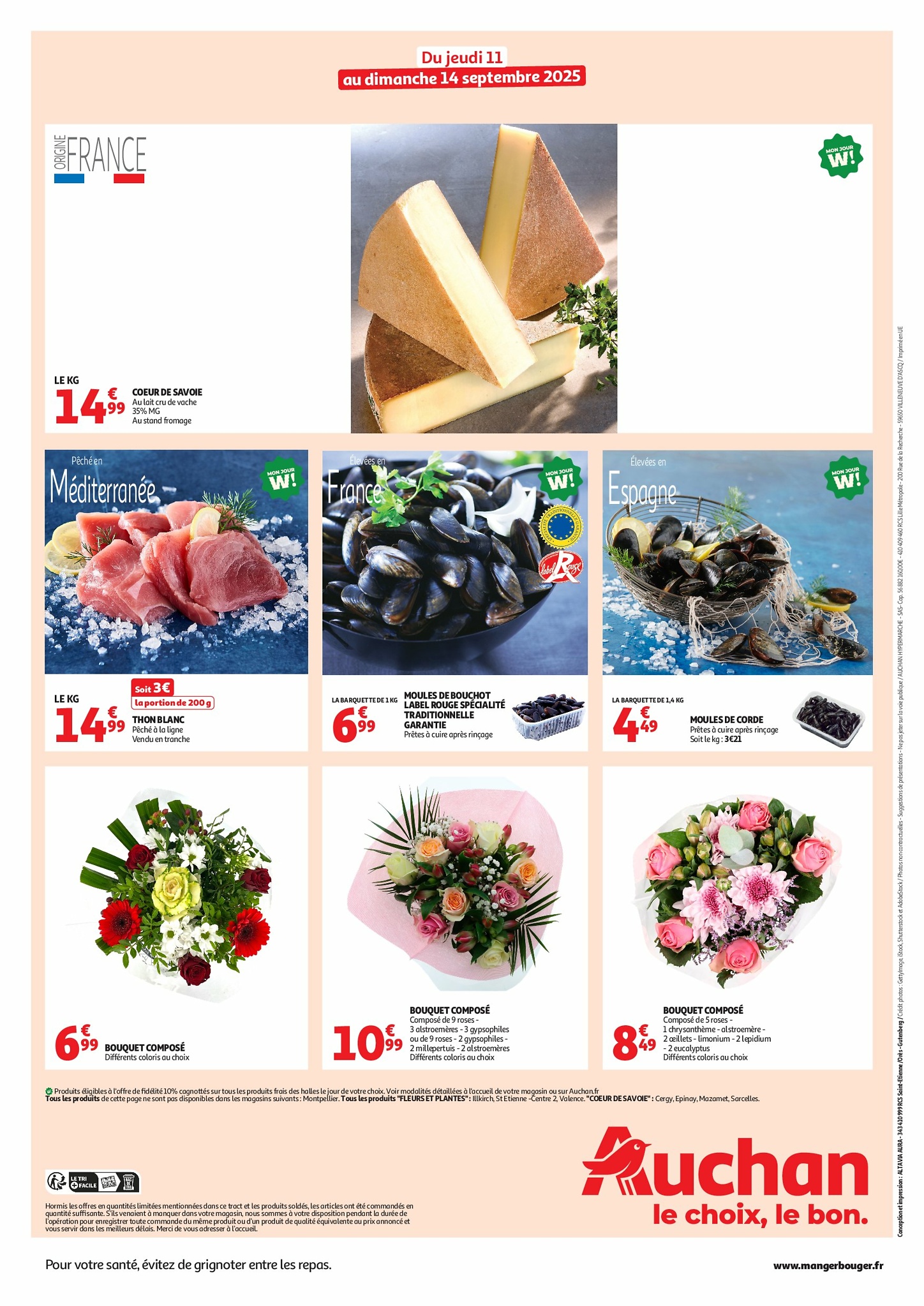 auchan - Auchan - Les bons plans du week-end dans votre hyper folder geldig vanaf 11/09 - 14/09 - page: 2