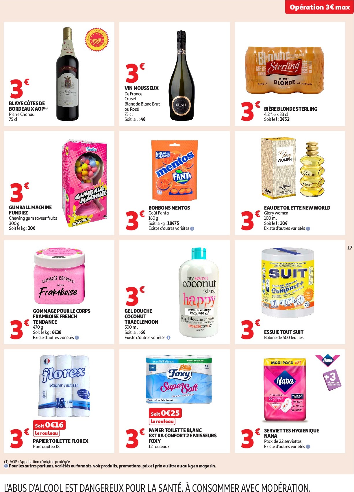 auchan - Auchan - C'est parti pour les petits prix folder geldig vanaf 16/09 - 28/09 - page: 17 auchan - Auchan - C'est parti pour les petits prix folder geldig vanaf 16/09 - 28/09 - page: 17