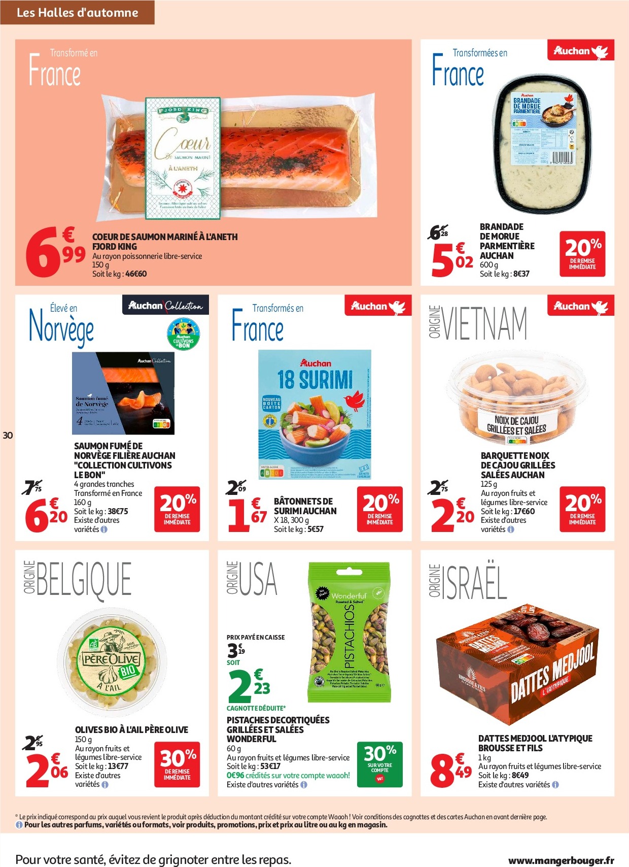 auchan - Auchan - C'est parti pour les petits prix folder geldig vanaf 16/09 - 28/09 - page: 30 auchan - Auchan - C'est parti pour les petits prix folder geldig vanaf 16/09 - 28/09 - page: 30