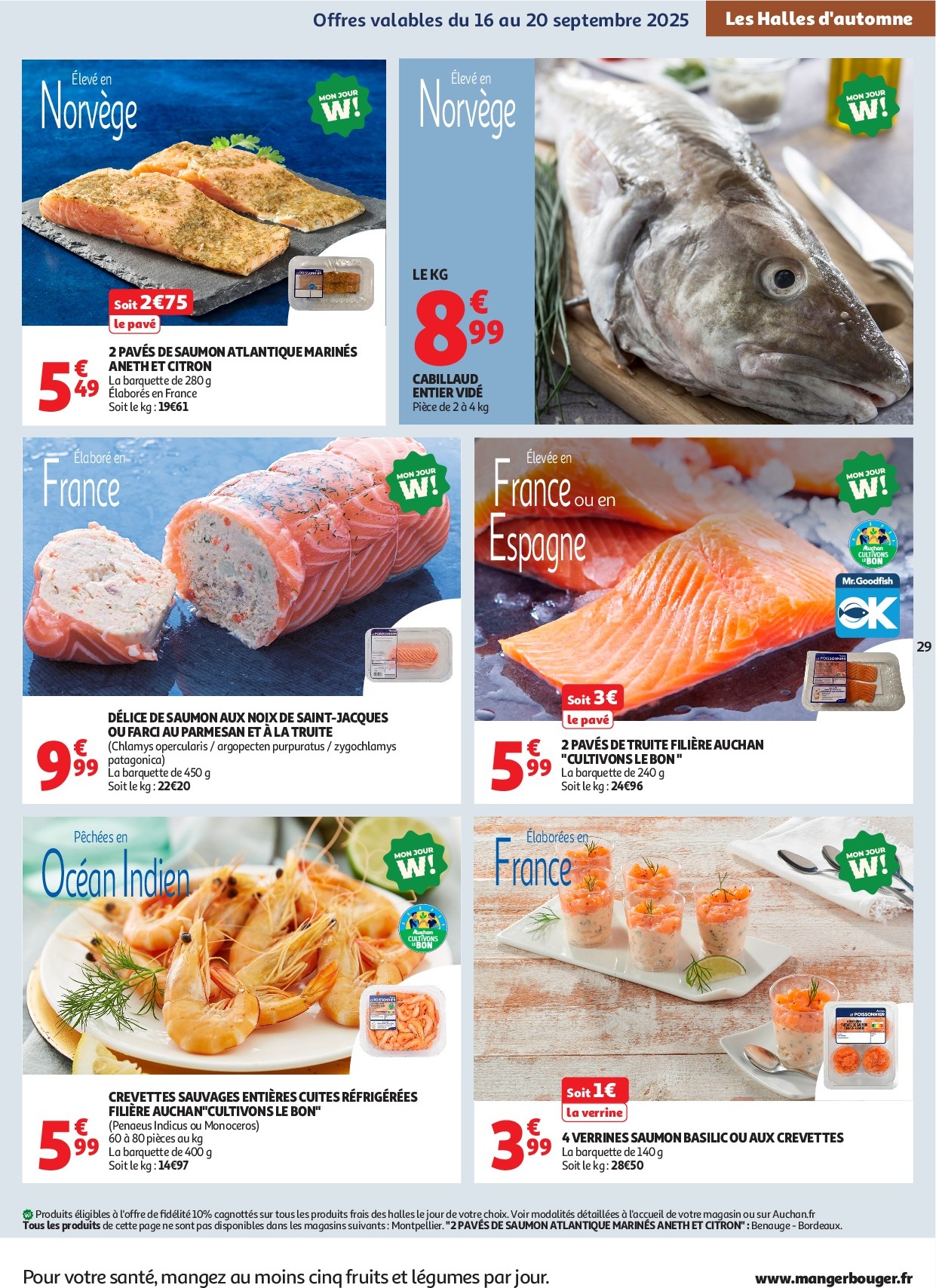 auchan - Auchan - C'est parti pour les petits prix folder geldig vanaf 16/09 - 28/09 - page: 29 auchan - Auchan - C'est parti pour les petits prix folder geldig vanaf 16/09 - 28/09 - page: 29