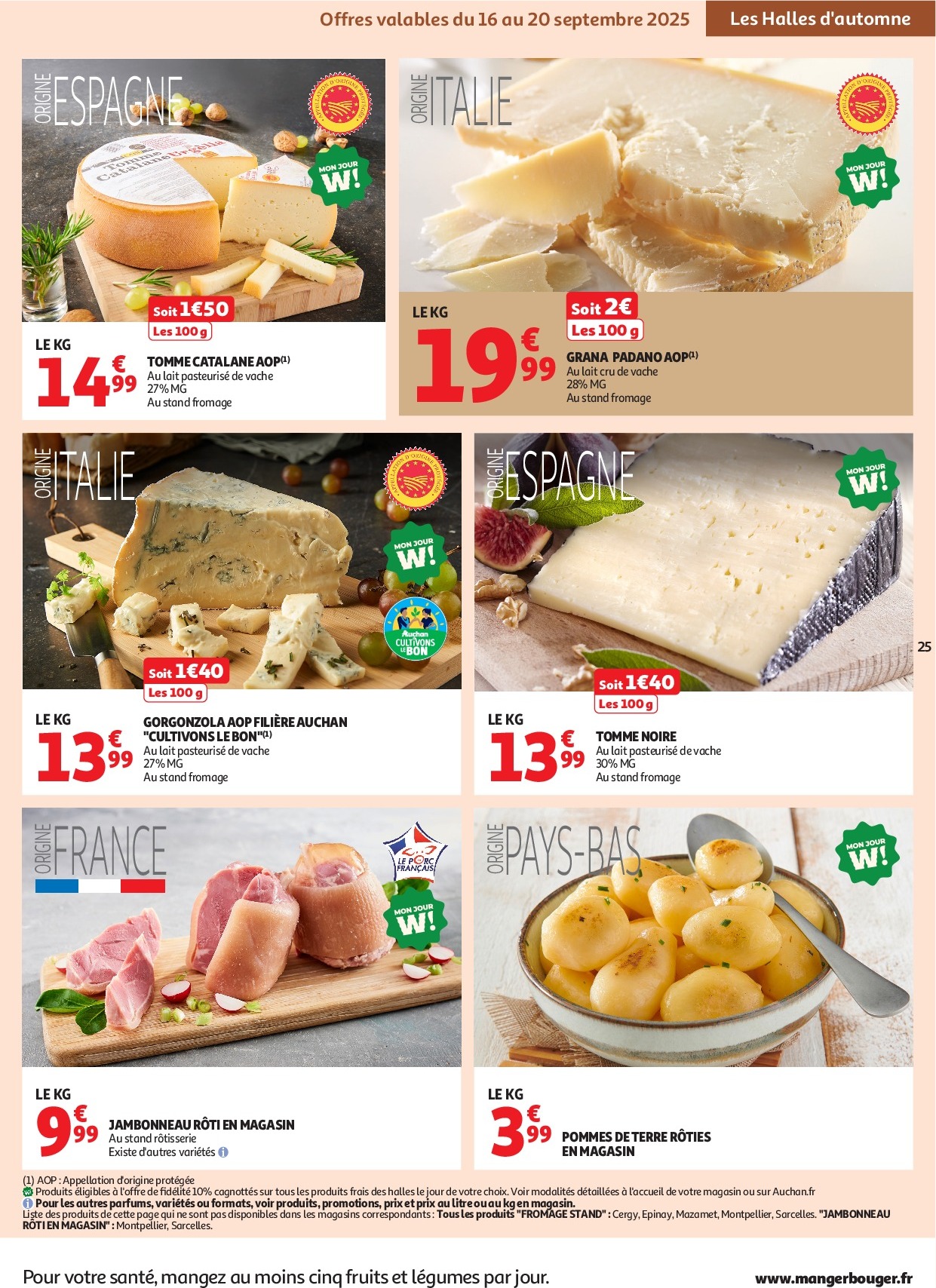 auchan - Auchan - C'est parti pour les petits prix folder geldig vanaf 16/09 - 28/09 - page: 25 auchan - Auchan - C'est parti pour les petits prix folder geldig vanaf 16/09 - 28/09 - page: 25