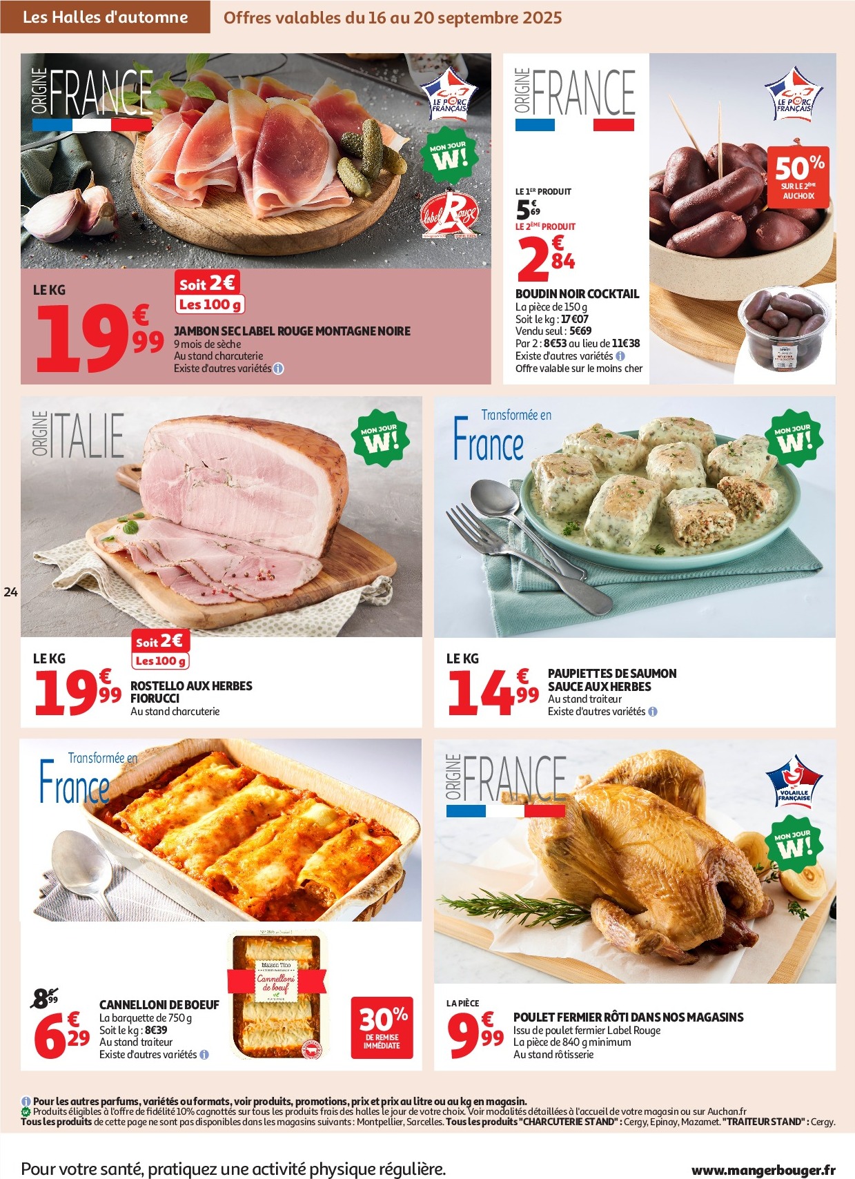 auchan - Auchan - C'est parti pour les petits prix folder geldig vanaf 16/09 - 28/09 - page: 24 auchan - Auchan - C'est parti pour les petits prix folder geldig vanaf 16/09 - 28/09 - page: 24