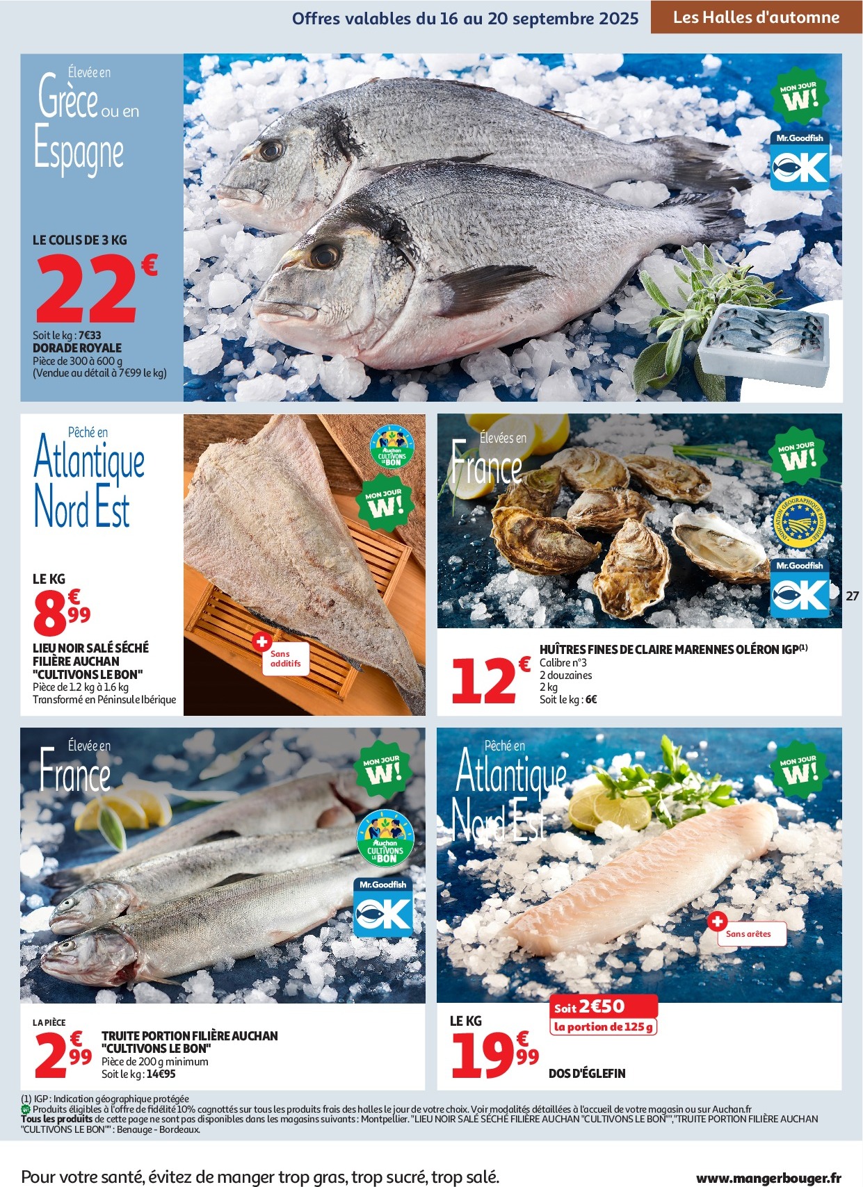 auchan - Auchan - C'est parti pour les petits prix folder geldig vanaf 16/09 - 28/09 - page: 27 auchan - Auchan - C'est parti pour les petits prix folder geldig vanaf 16/09 - 28/09 - page: 27