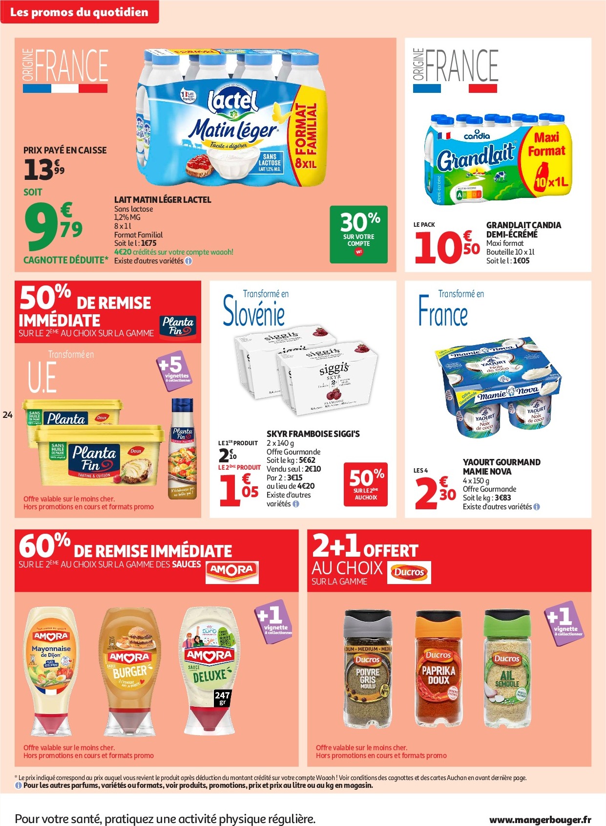 auchan - Auchan Supermarché - C'est parti pour les petits prix dans votre super folder geldig vanaf 16/09 - 27/09 - page: 24
