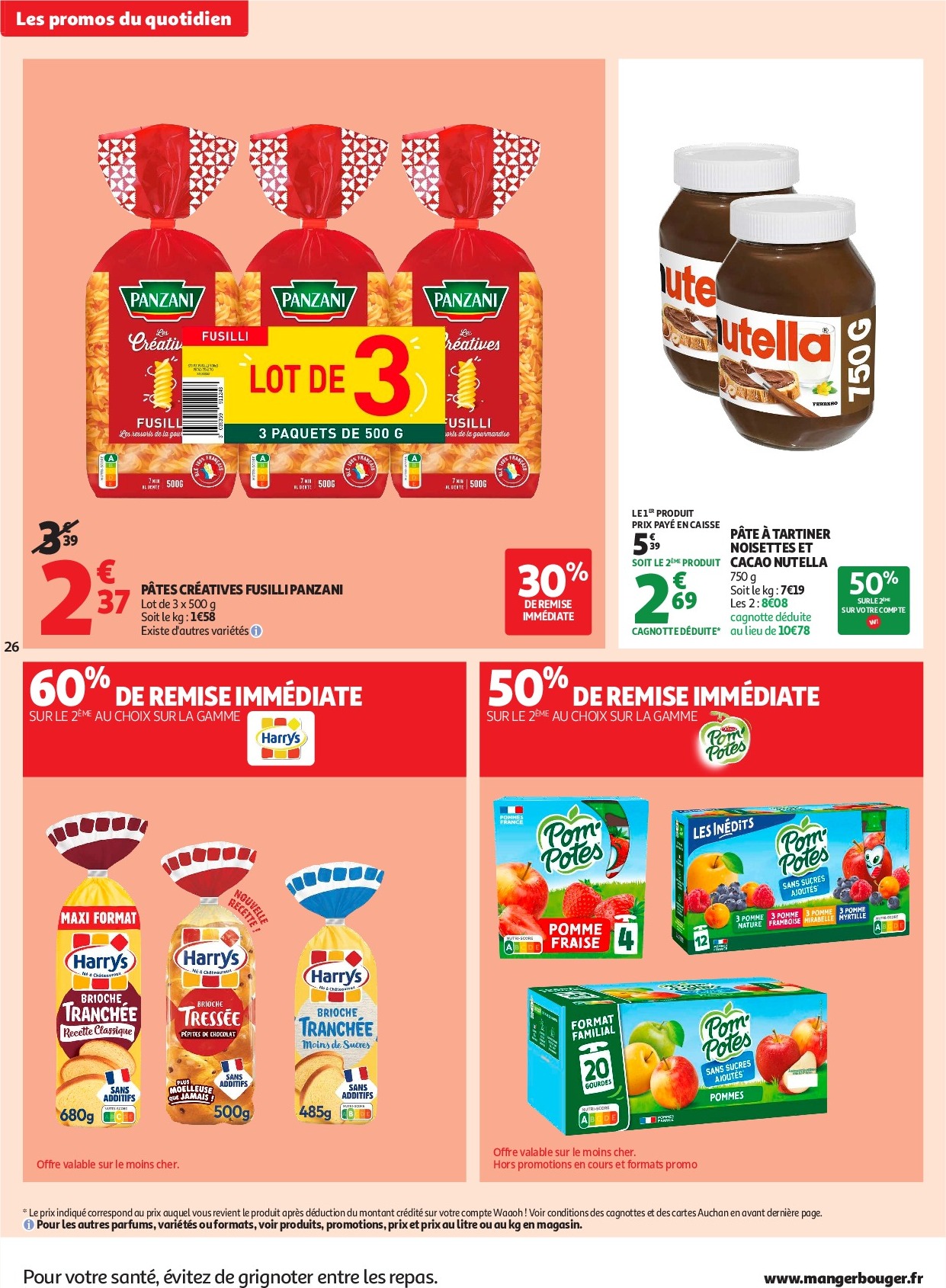 auchan - Auchan Supermarché - C'est parti pour les petits prix dans votre super folder geldig vanaf 16/09 - 27/09 - page: 26