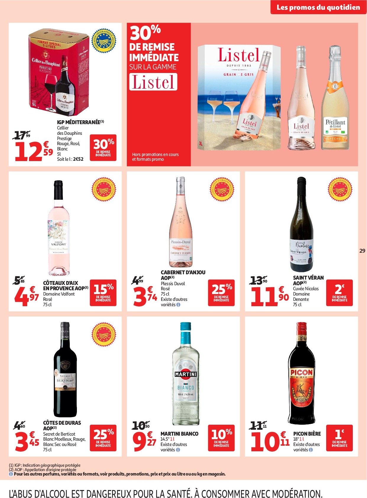auchan - Auchan Supermarché - C'est parti pour les petits prix dans votre super folder geldig vanaf 16/09 - 27/09 - page: 29