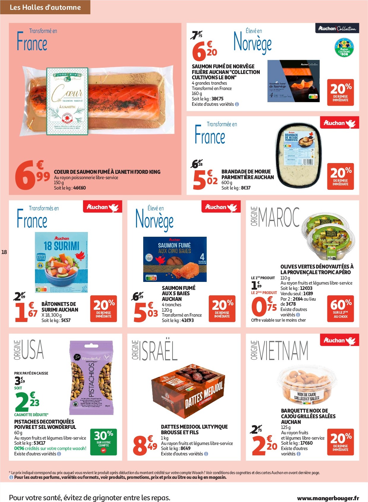 auchan - Auchan Supermarché - C'est parti pour les petits prix dans votre super folder geldig vanaf 16/09 - 27/09 - page: 18