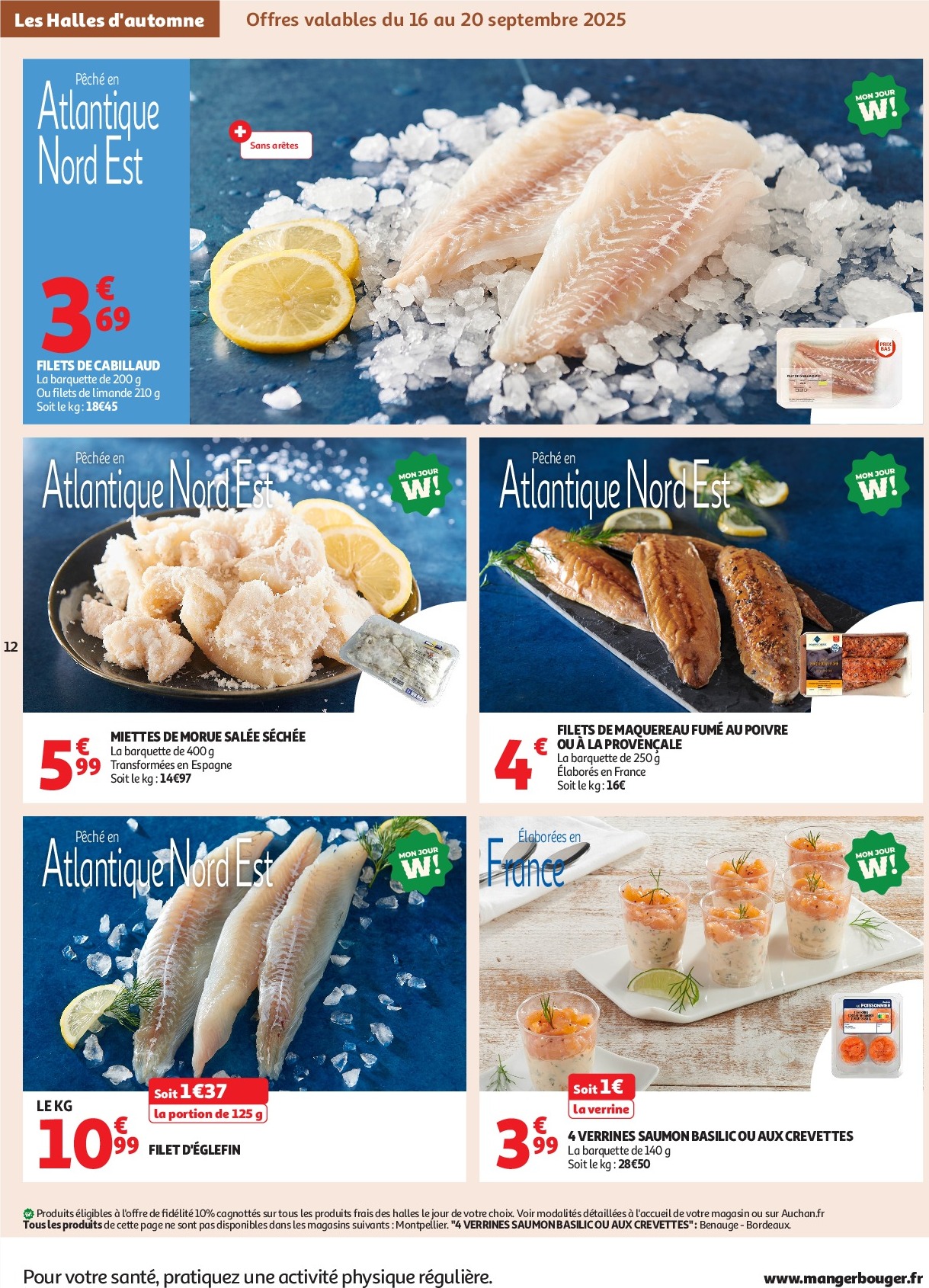 auchan - Auchan Supermarché - C'est parti pour les petits prix dans votre super folder geldig vanaf 16/09 - 27/09 - page: 12