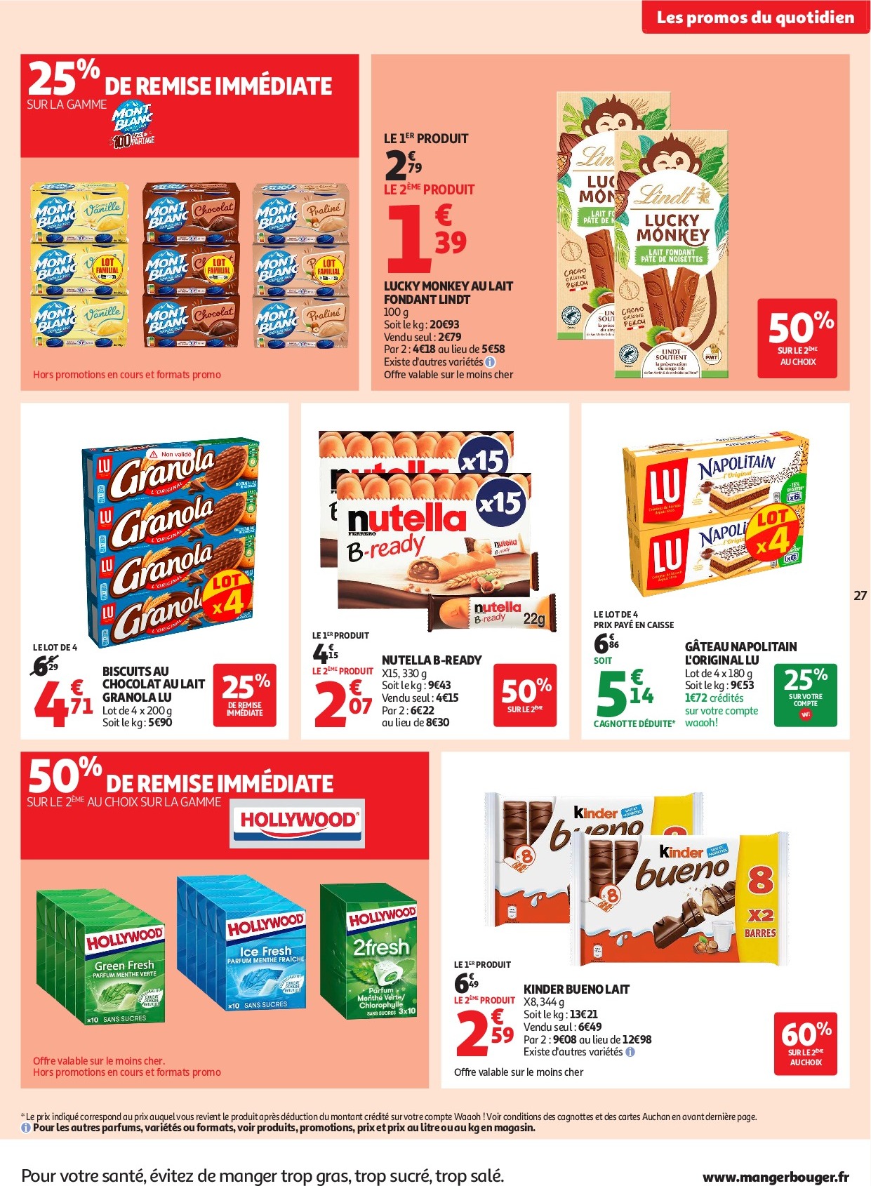 auchan - Auchan Supermarché - C'est parti pour les petits prix dans votre super folder geldig vanaf 16/09 - 27/09 - page: 27