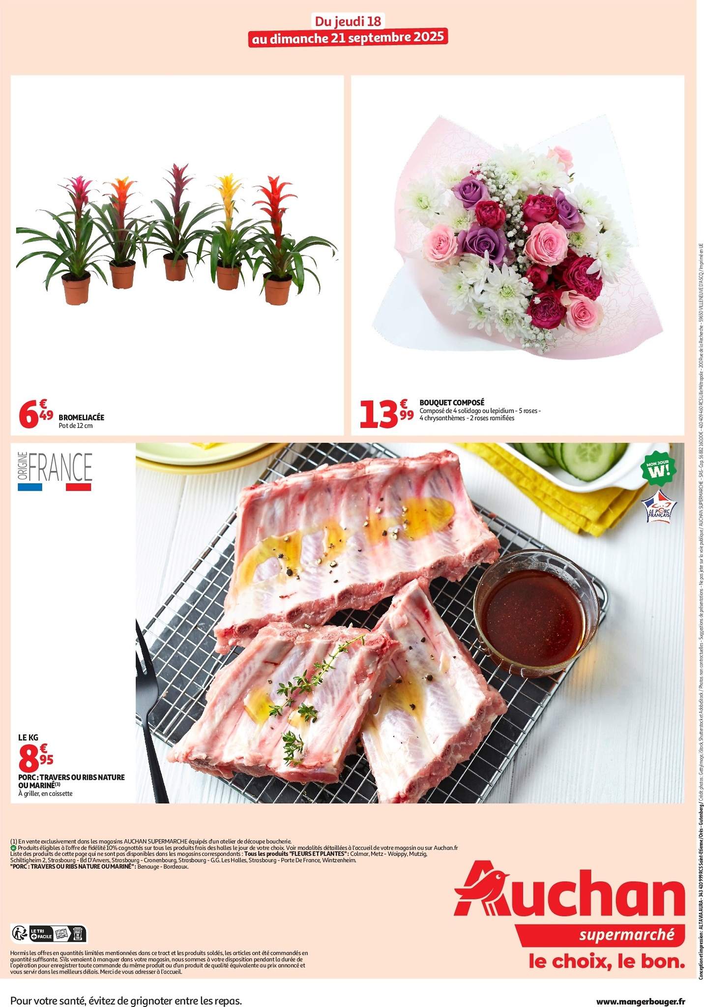 auchan - Auchan supermarché - Les bons plans du week-end dans votre super ! folder geldig vanaf 18/09 - 21/09 - page: 2