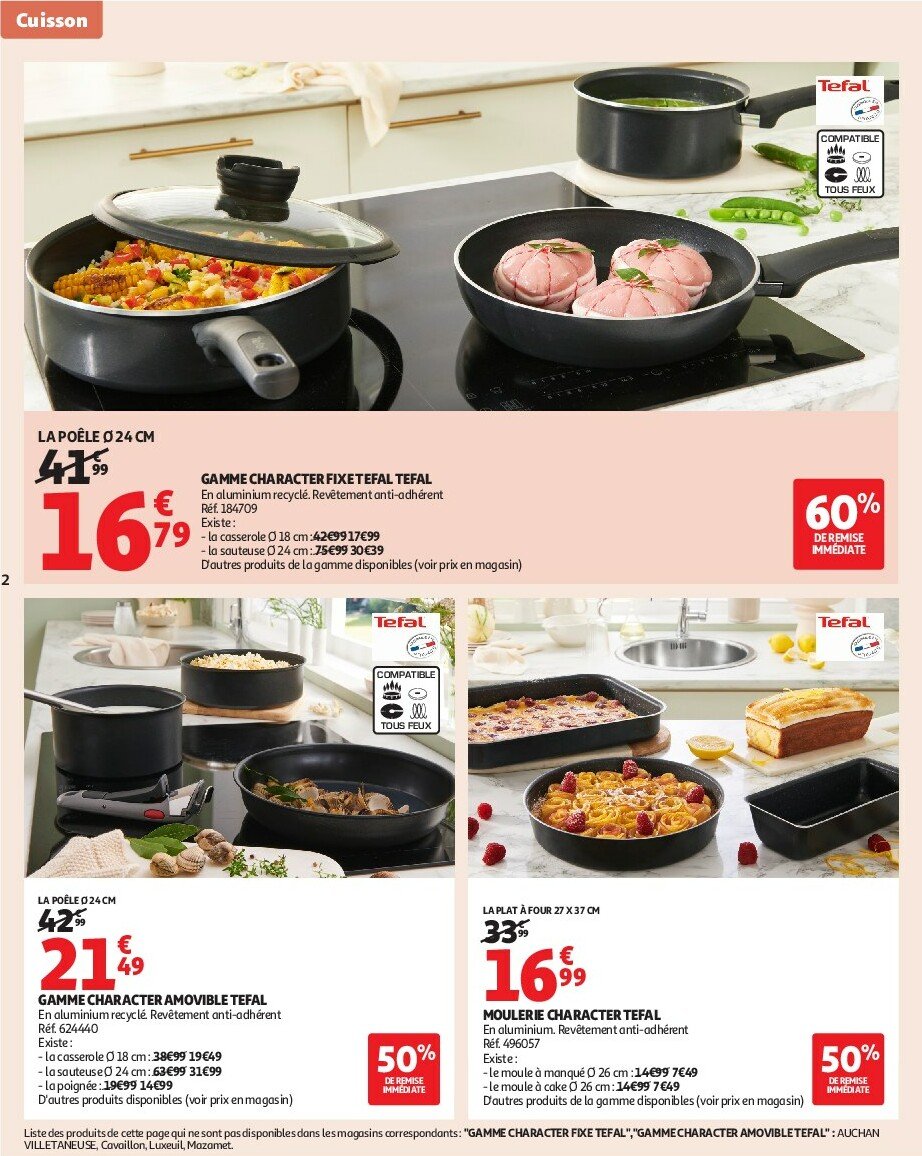 auchan - Auchan - Notre ingrédient secret c'est le prix folder geldig vanaf 23/09 - 05/10 - page: 2
