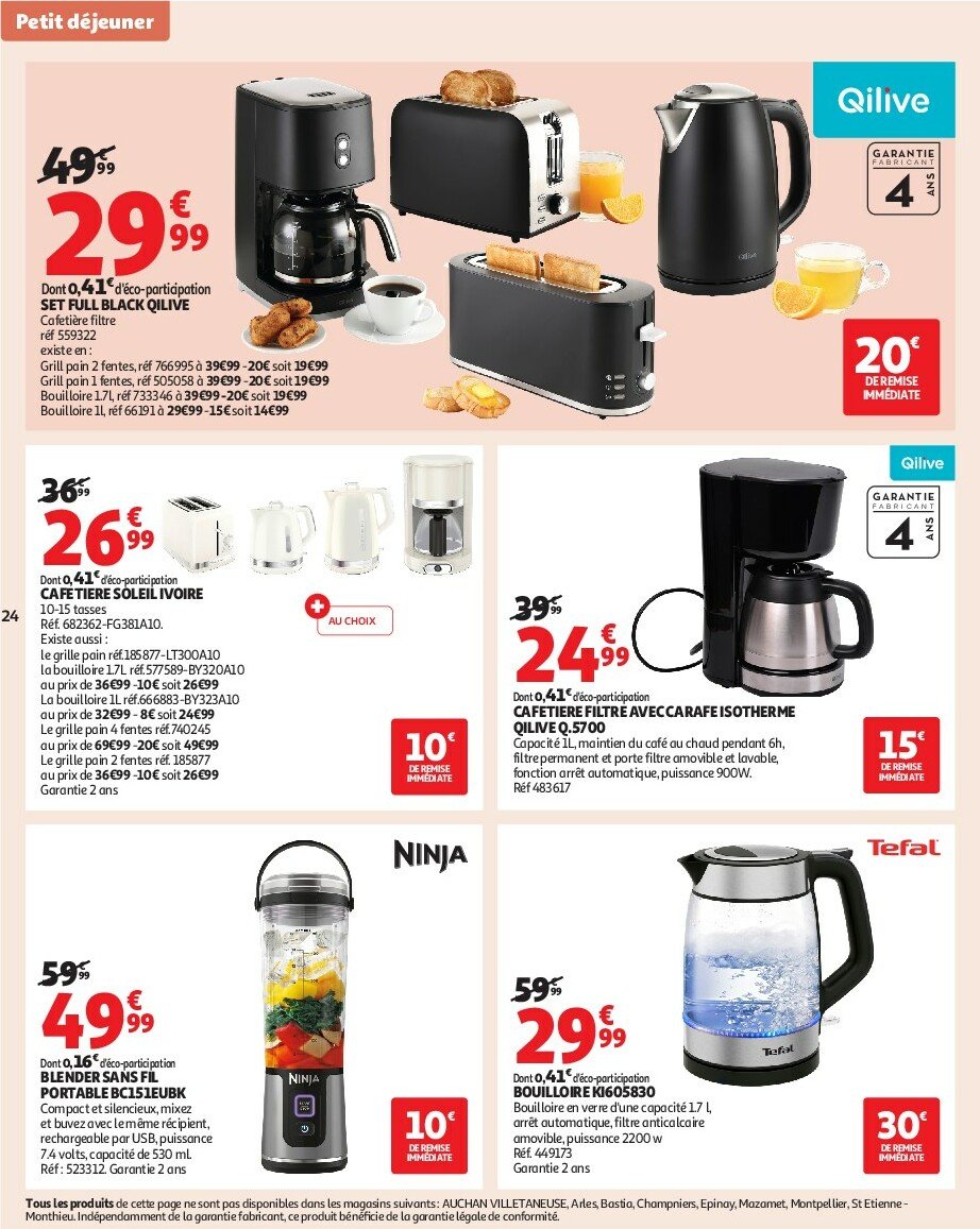 auchan - Auchan - Notre ingrédient secret c'est le prix folder geldig vanaf 23/09 - 05/10 - page: 24
