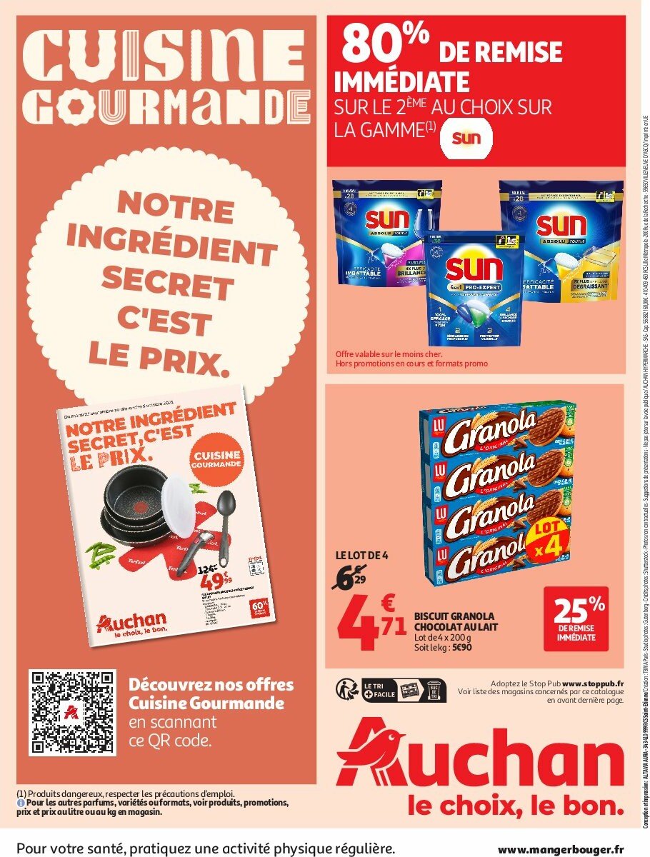 auchan - Auchan - L'Asie, on peut aller très loin avec des prix bas folder geldig vanaf 23/09 - 05/10 - page: 48