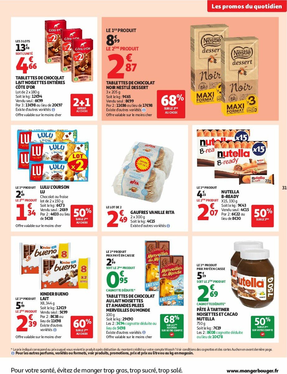 auchan - Auchan - L'Asie, on peut aller très loin avec des prix bas folder geldig vanaf 23/09 - 05/10 - page: 31