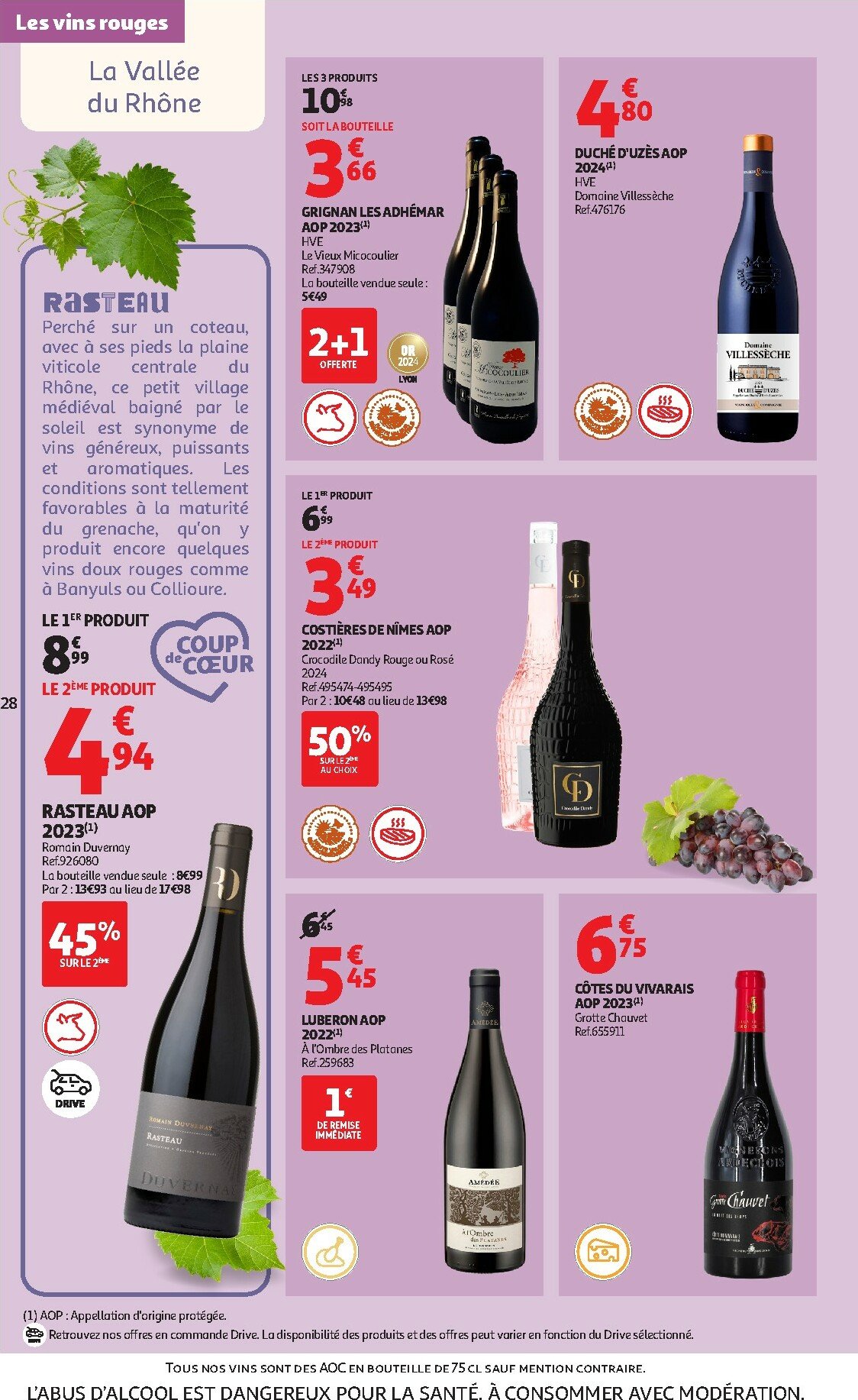 auchan - Auchan - Foire aux Vins d'Automne folder geldig vanaf 30/09 - 12/10 - page: 28