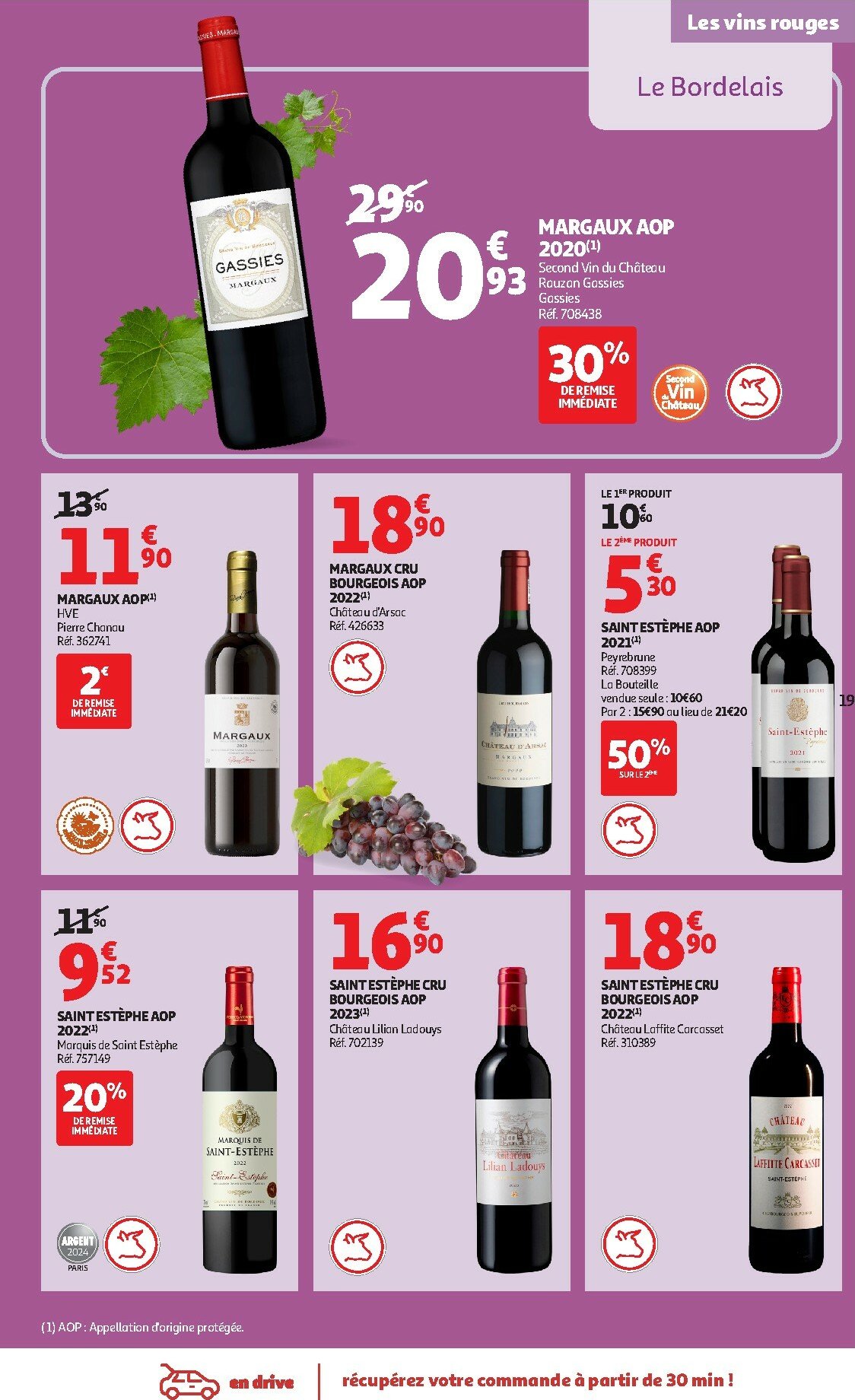 auchan - Auchan - Foire aux Vins d'Automne folder geldig vanaf 30/09 - 12/10 - page: 19