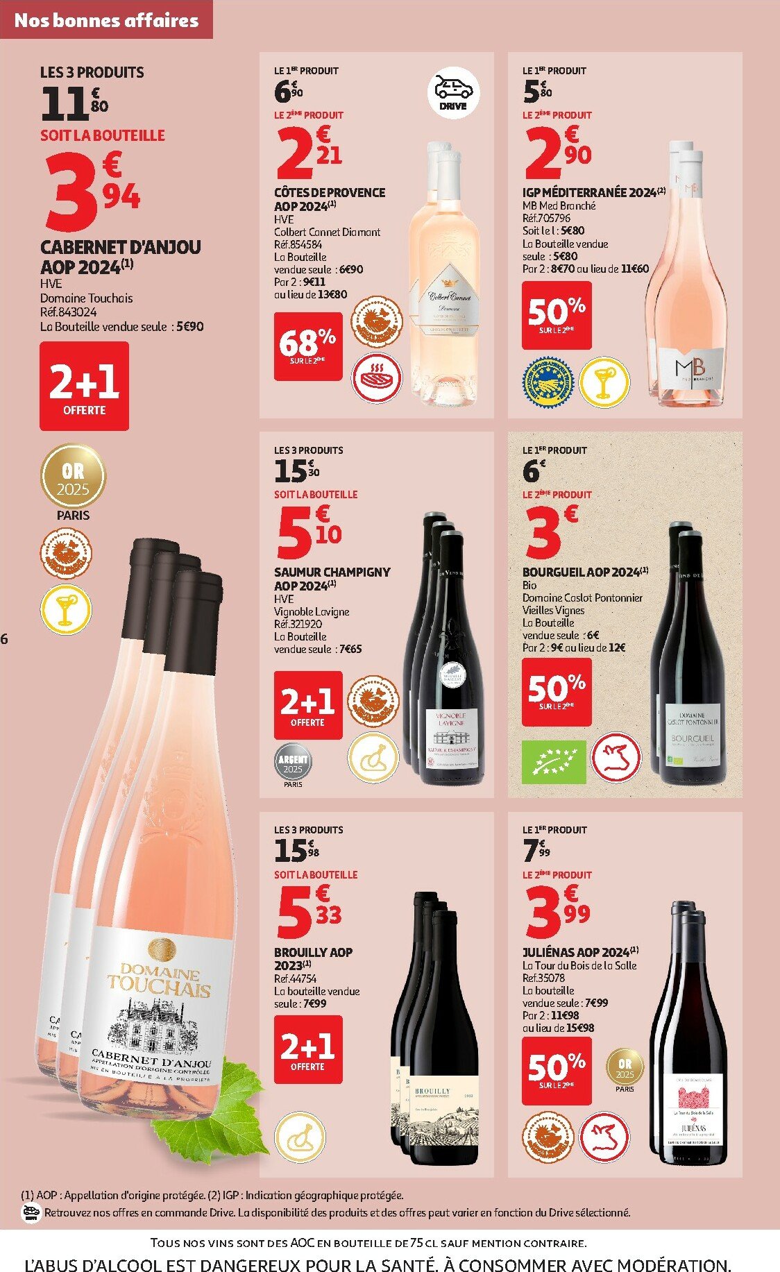 auchan - Auchan - Foire aux Vins d'Automne folder geldig vanaf 30/09 - 12/10 - page: 6