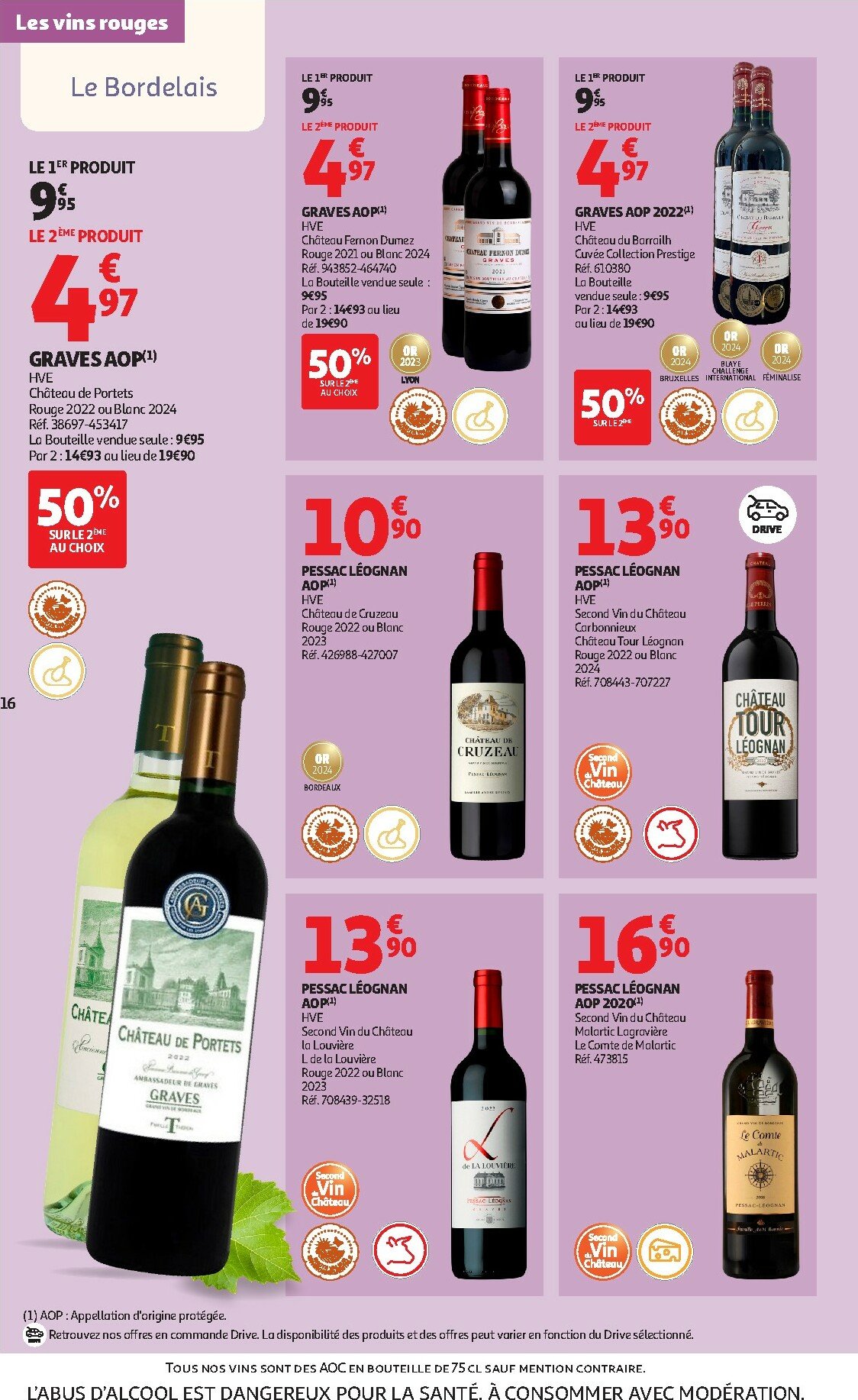 auchan - Auchan - Foire aux Vins d'Automne folder geldig vanaf 30/09 - 12/10 - page: 16